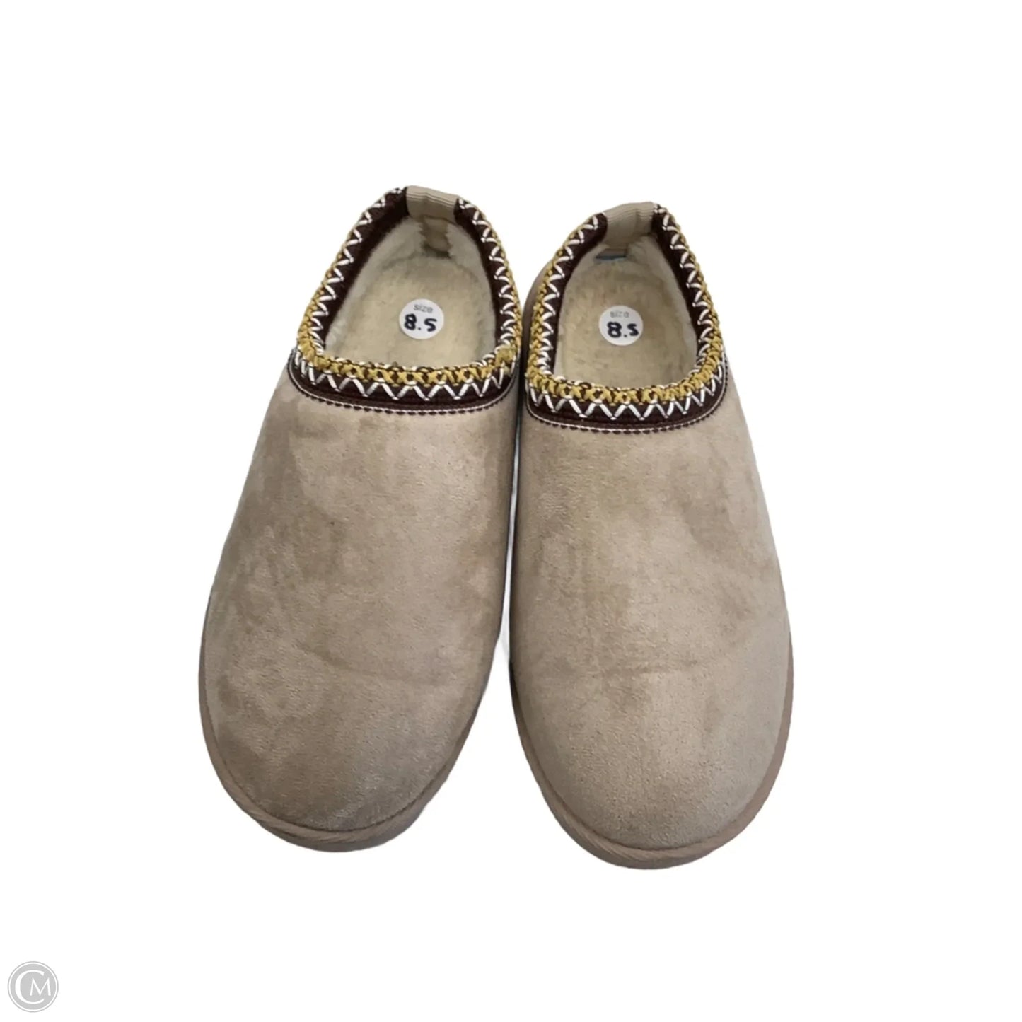 Shoes Flats By Clothes Mentor In Brown, Size: 8.5