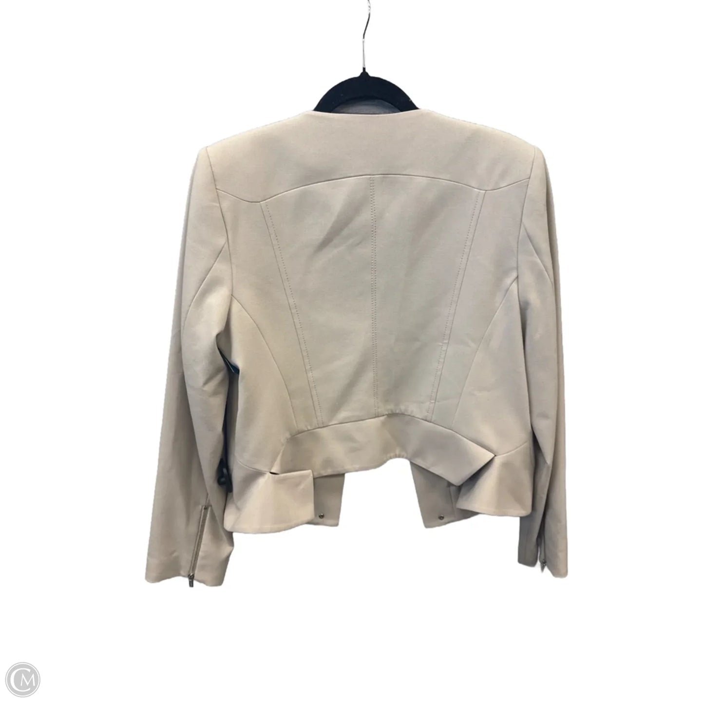 Blazer By Calvin Klein In Tan, Size: L