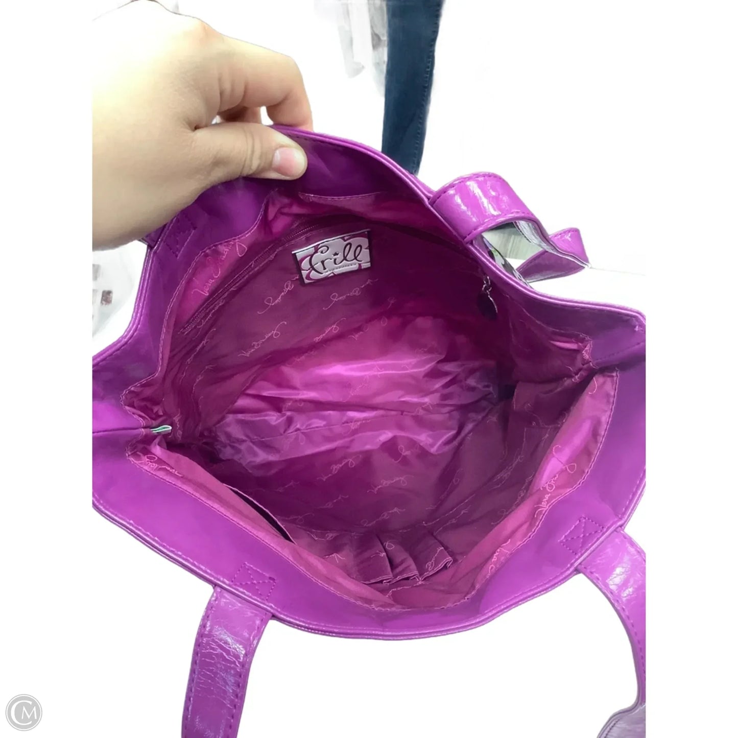 Handbag By Vera Bradley, Size: Medium