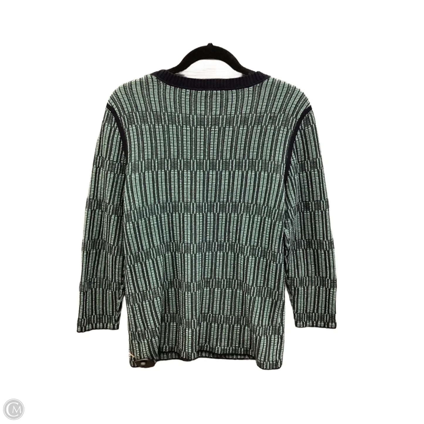 Top Long Sleeve Designer By Tory Burch In Green, Size: Xl