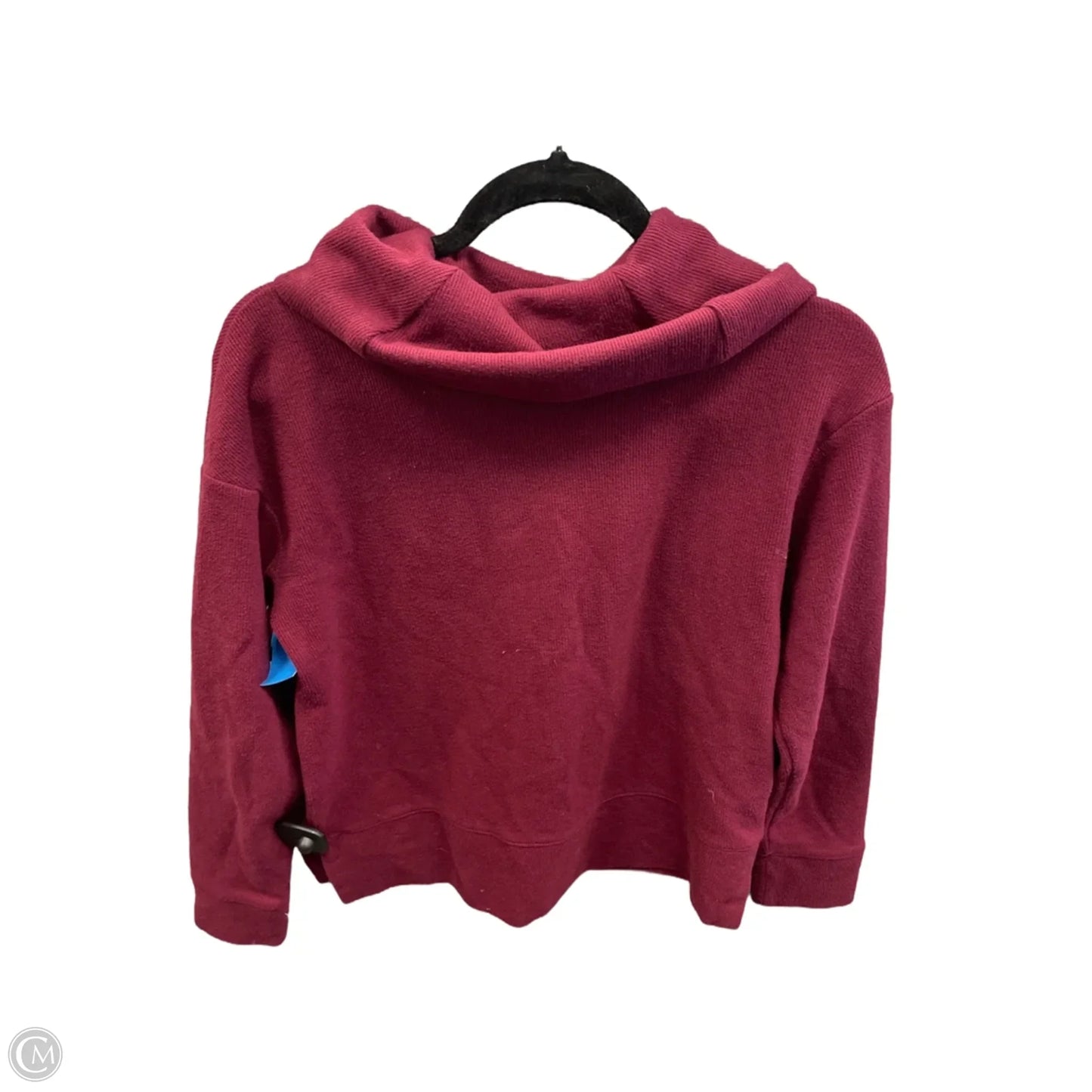 Top Long Sleeve By Banana Republic In Red, Size: Xs