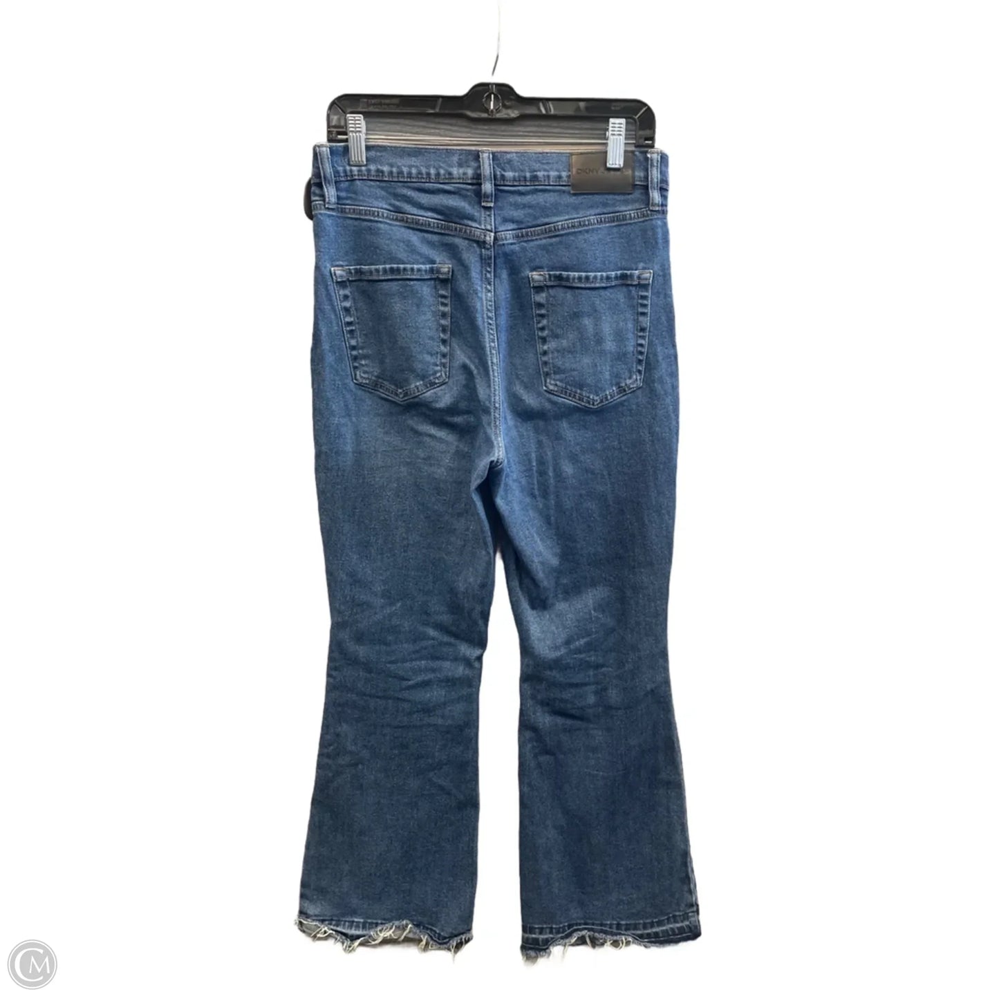 Jeans Straight By Dkny In Blue Denim, Size: 10