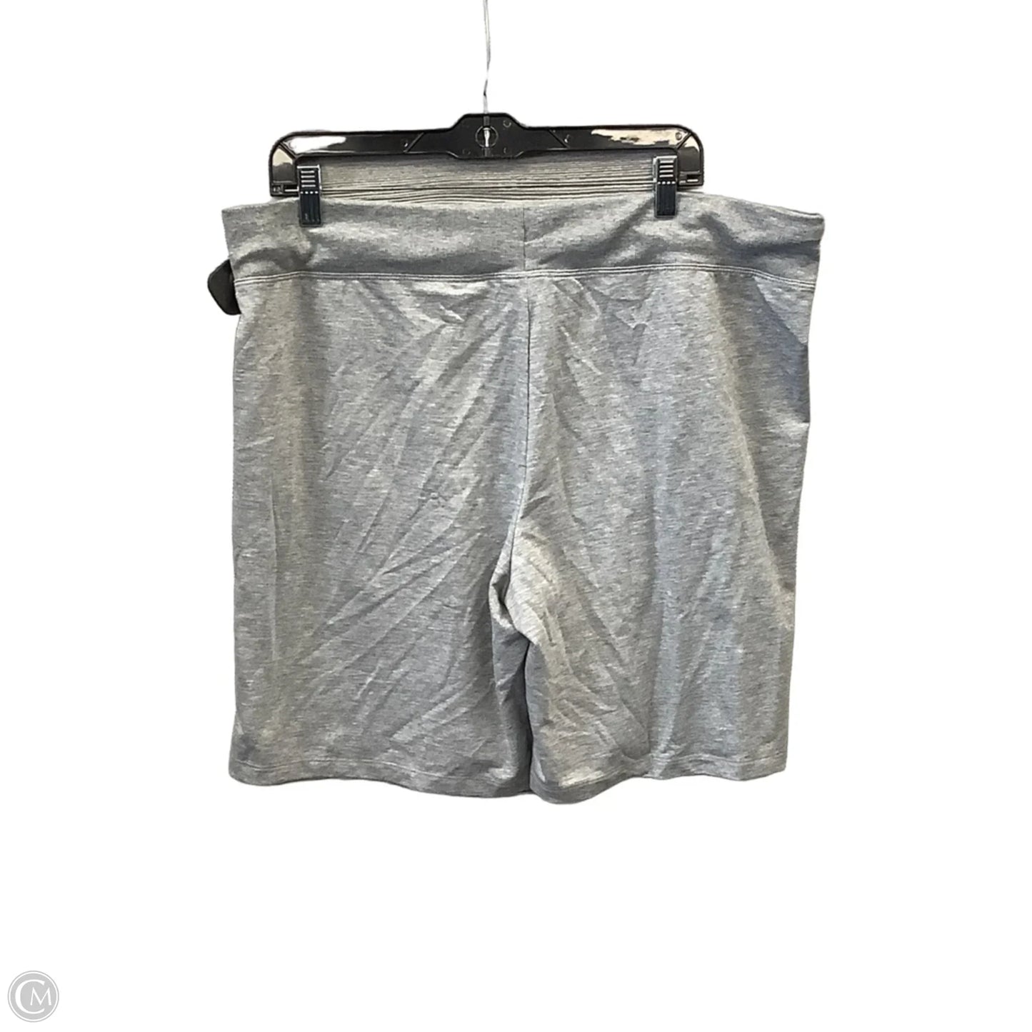 Athletic Shorts By Athletic Works In Grey, Size: Xl