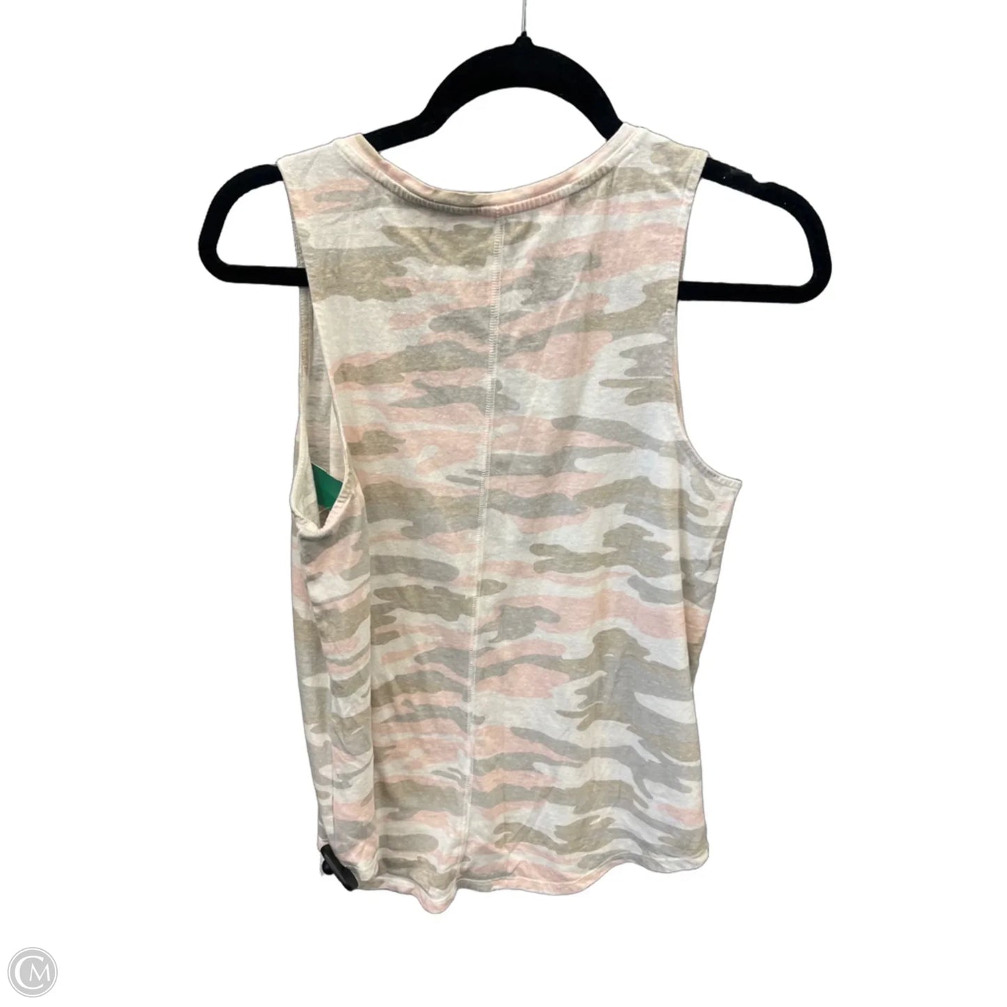 Tank Top By Lucky Brand In Camouflage Print, Size: M