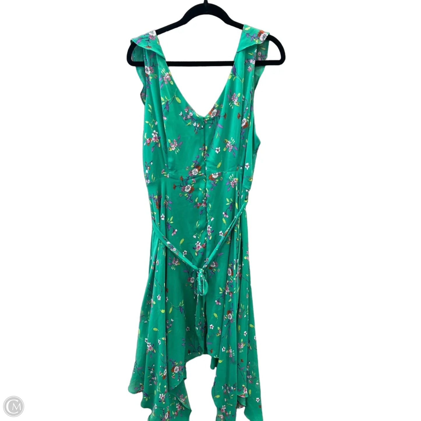 Dress Casual Midi By Emma And Michele In Green, Size: 1x