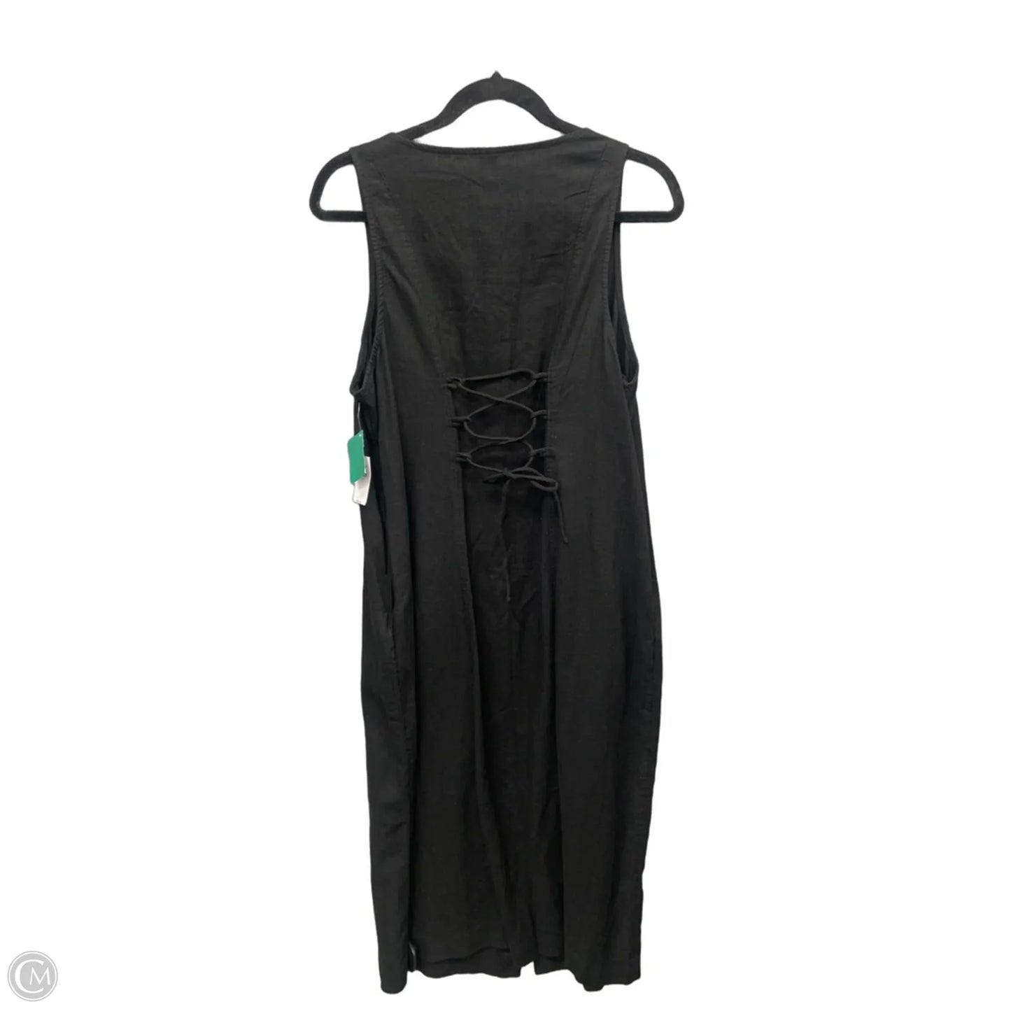 Dress Casual Maxi By Old Navy In Black, Size: L