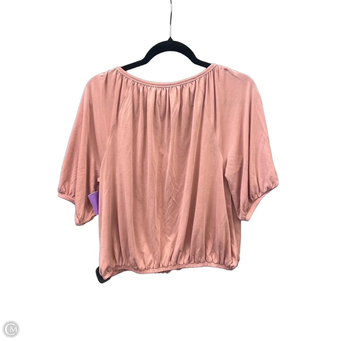 Top Short Sleeve By Lucky Brand In Pink, Size: S