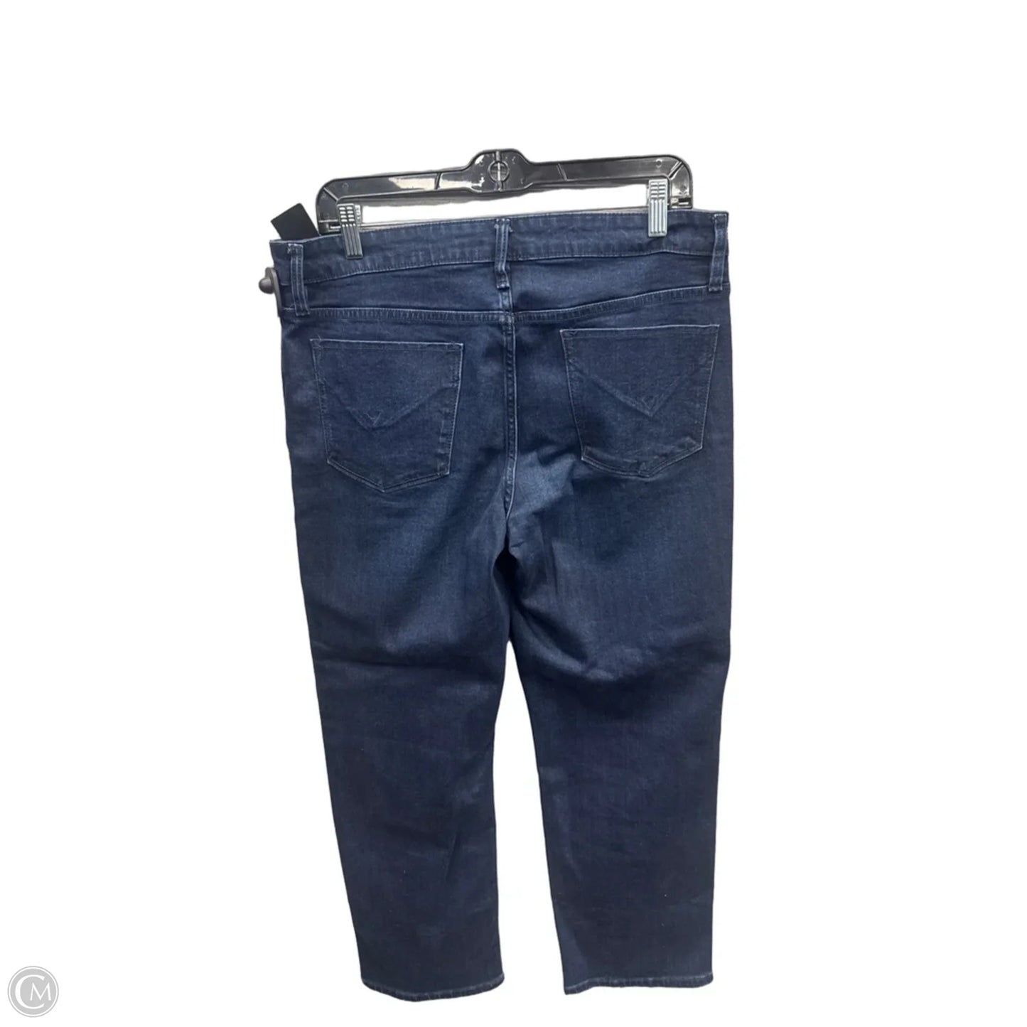 Jeans Straight By Hudson In Blue Denim, Size: 12