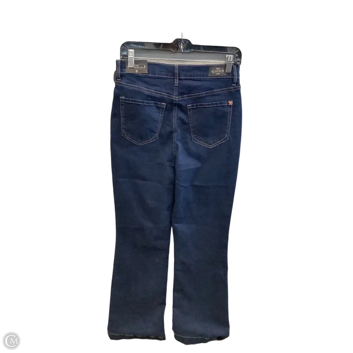Jeans Flared By Nanette By Nanette Lepore In Blue Denim, Size: 8