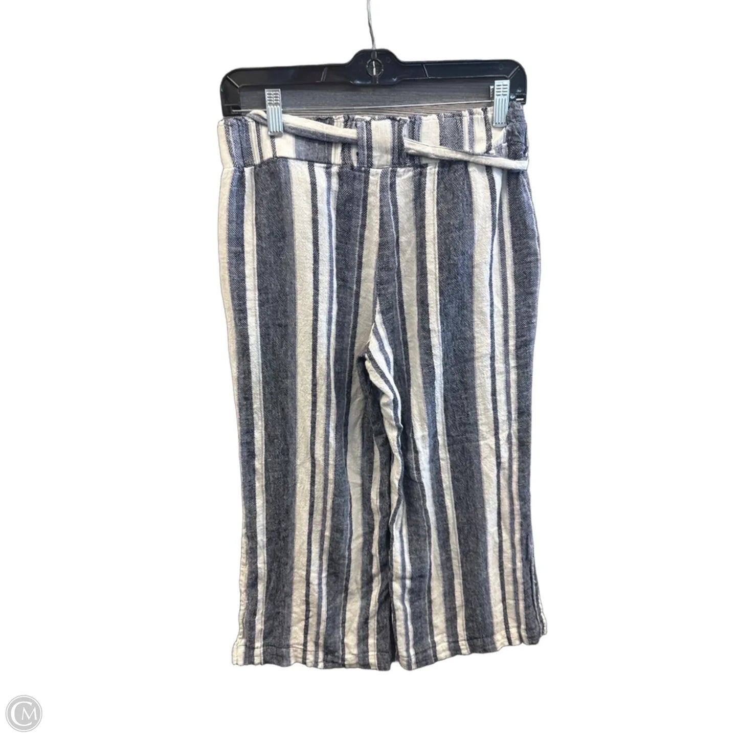 Pants Linen By Indigo Rein In Striped Pattern, Size: 8