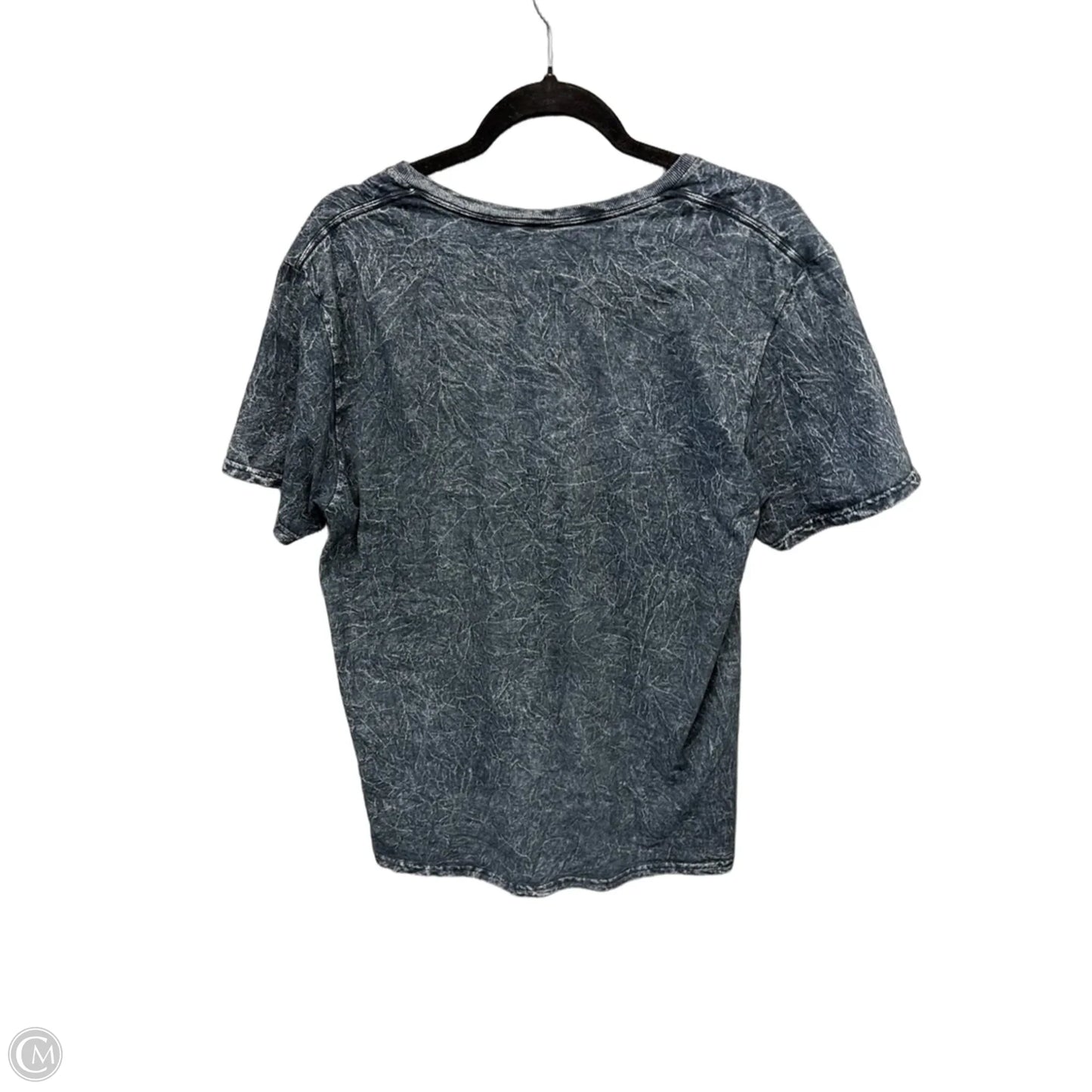 Top Short Sleeve By Clothes Mentor In Blue, Size: M
