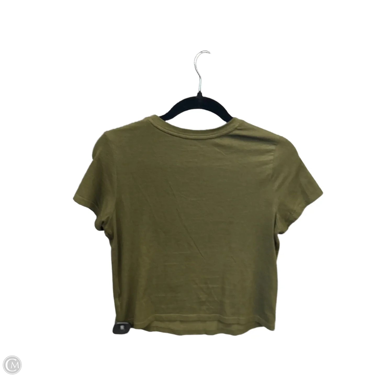 Top Short Sleeve Basic By Old Navy In Green, Size: M