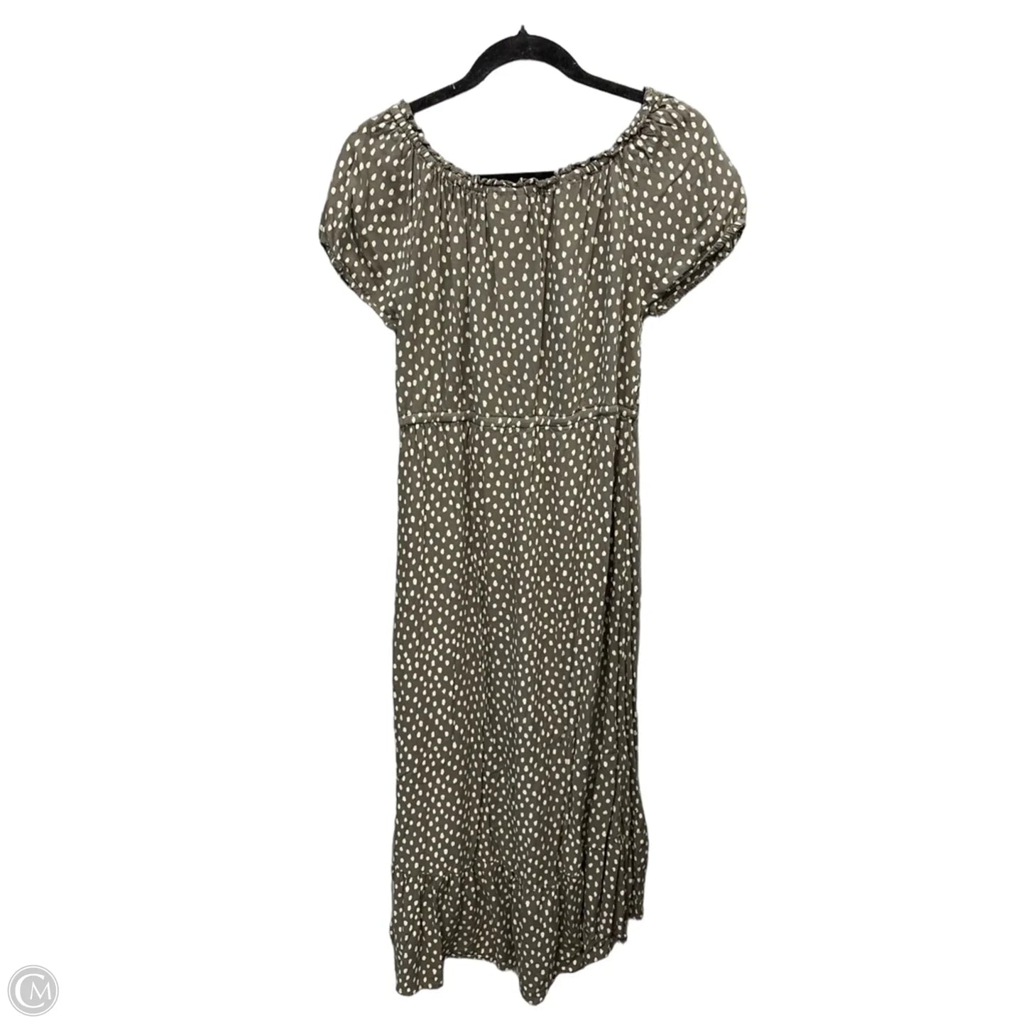 Dress Casual Midi By Style And Company In Green, Size: S
