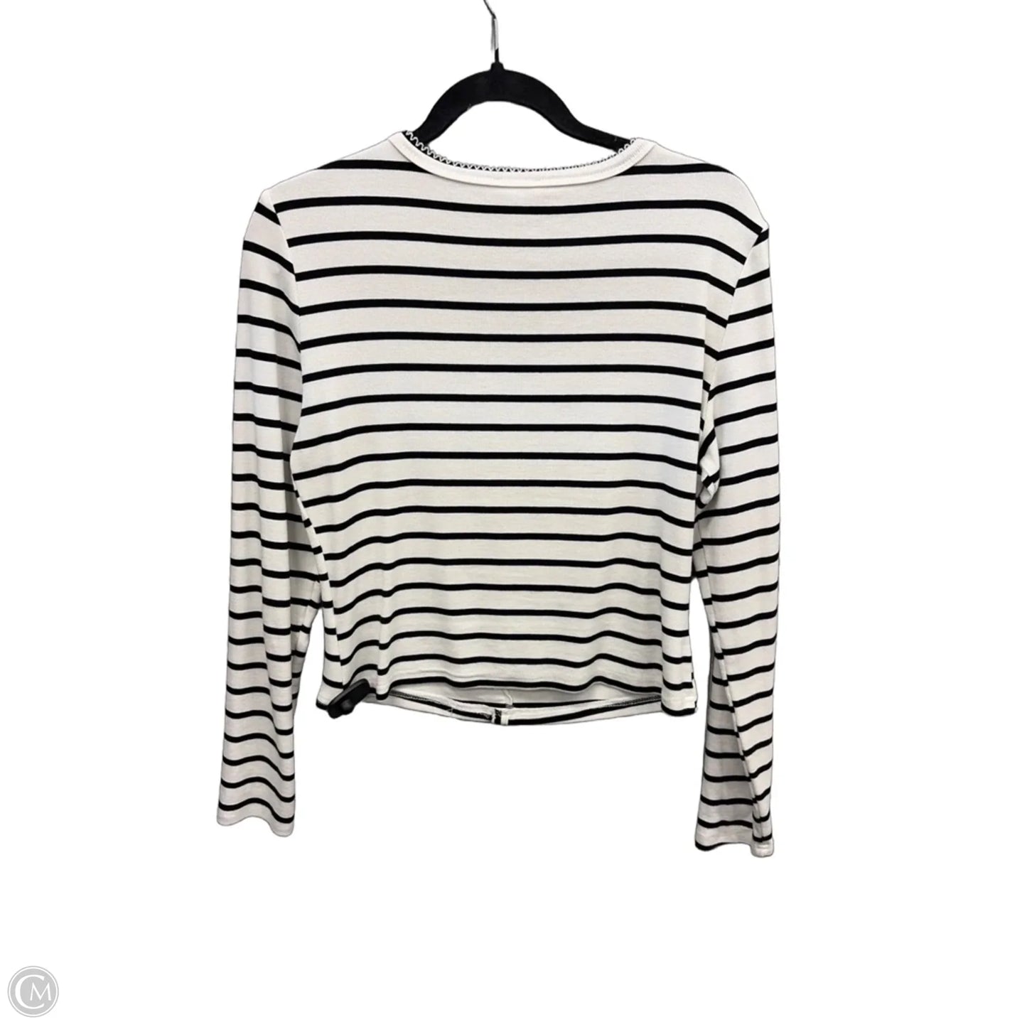 Top Long Sleeve By Clothes Mentor In Striped Pattern, Size: Xl