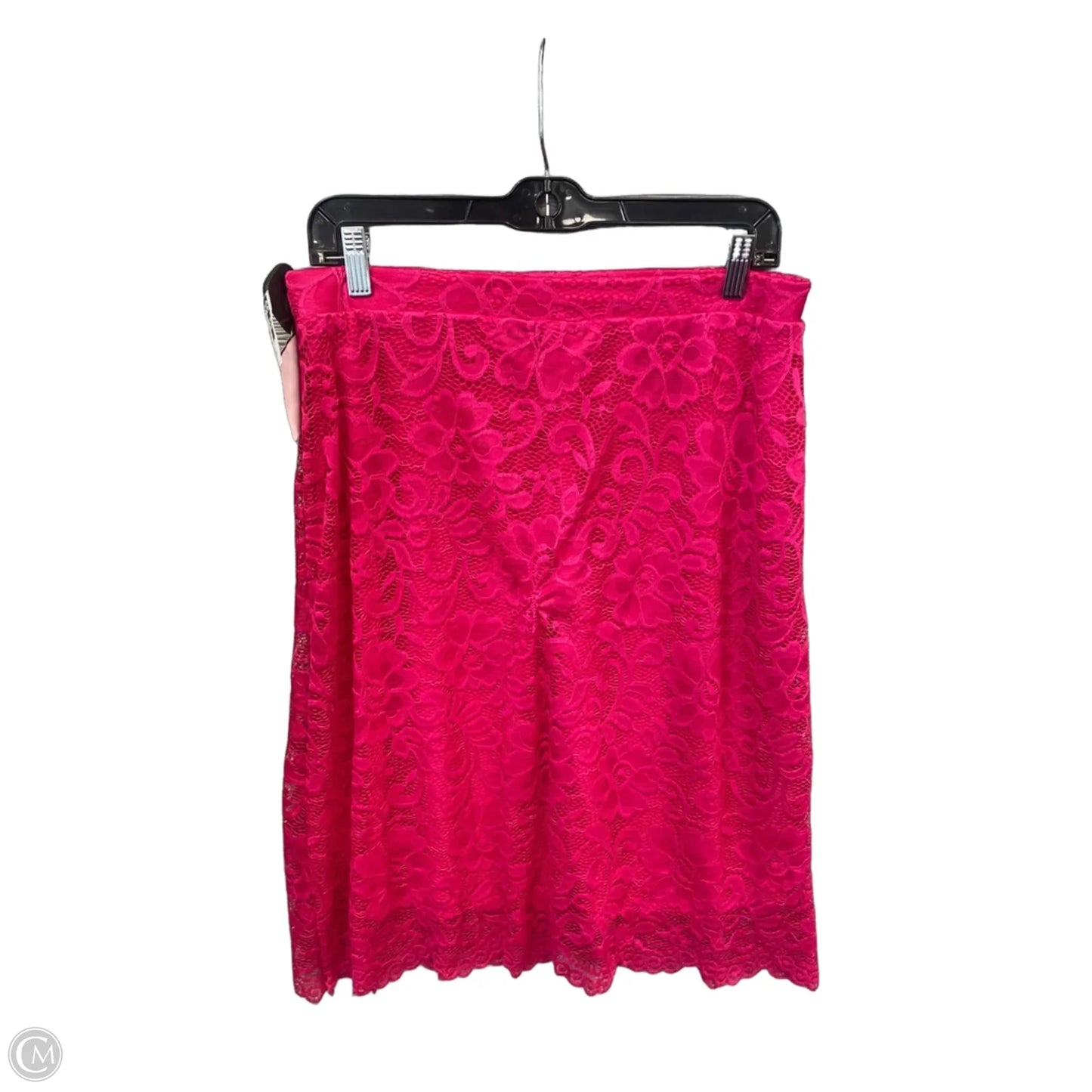 Skirt Midi By Olivia Blu In Pink, Size: 12