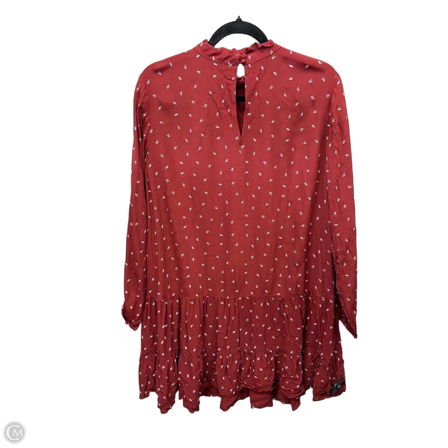 Dress Casual Midi By Loft In Red, Size: M