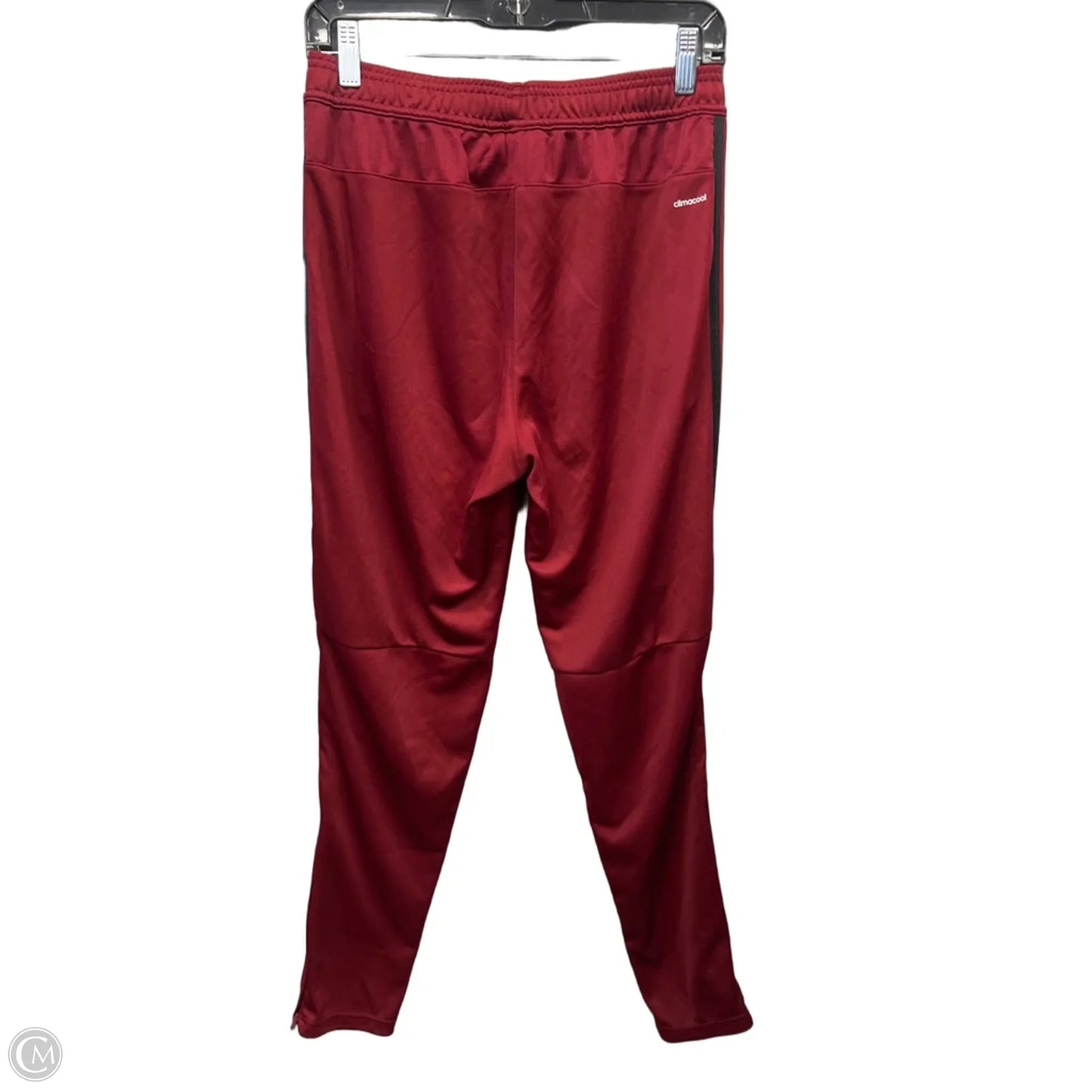 Athletic Pants By Adidas In Red, Size: M