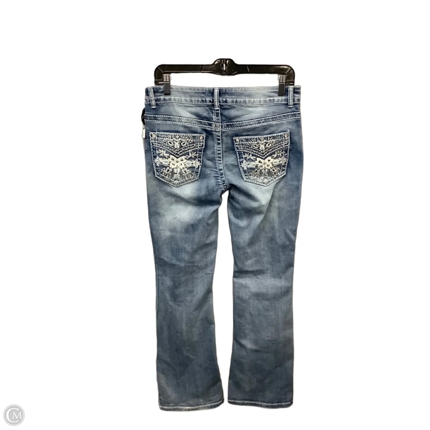 Jeans Boot Cut By Clothes Mentor In Blue Denim, Size: 8