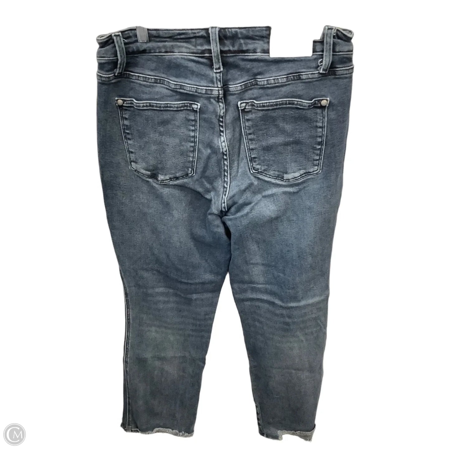 Jeans Straight By Judy Blue In Blue Denim, Size: 14