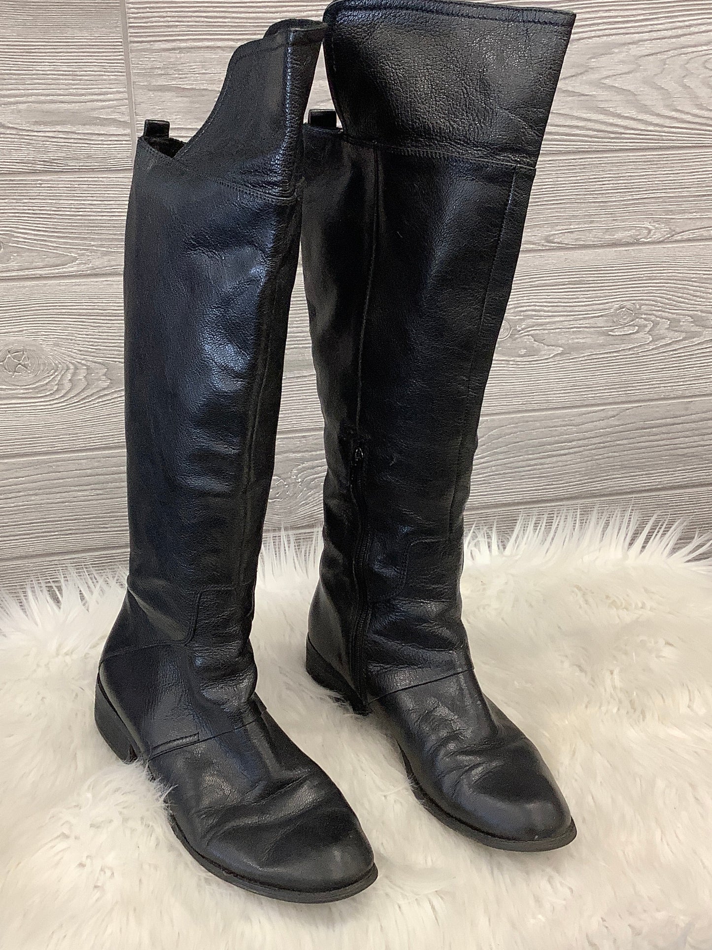 Boots Mid-calf Flats By Nine West Size: 11