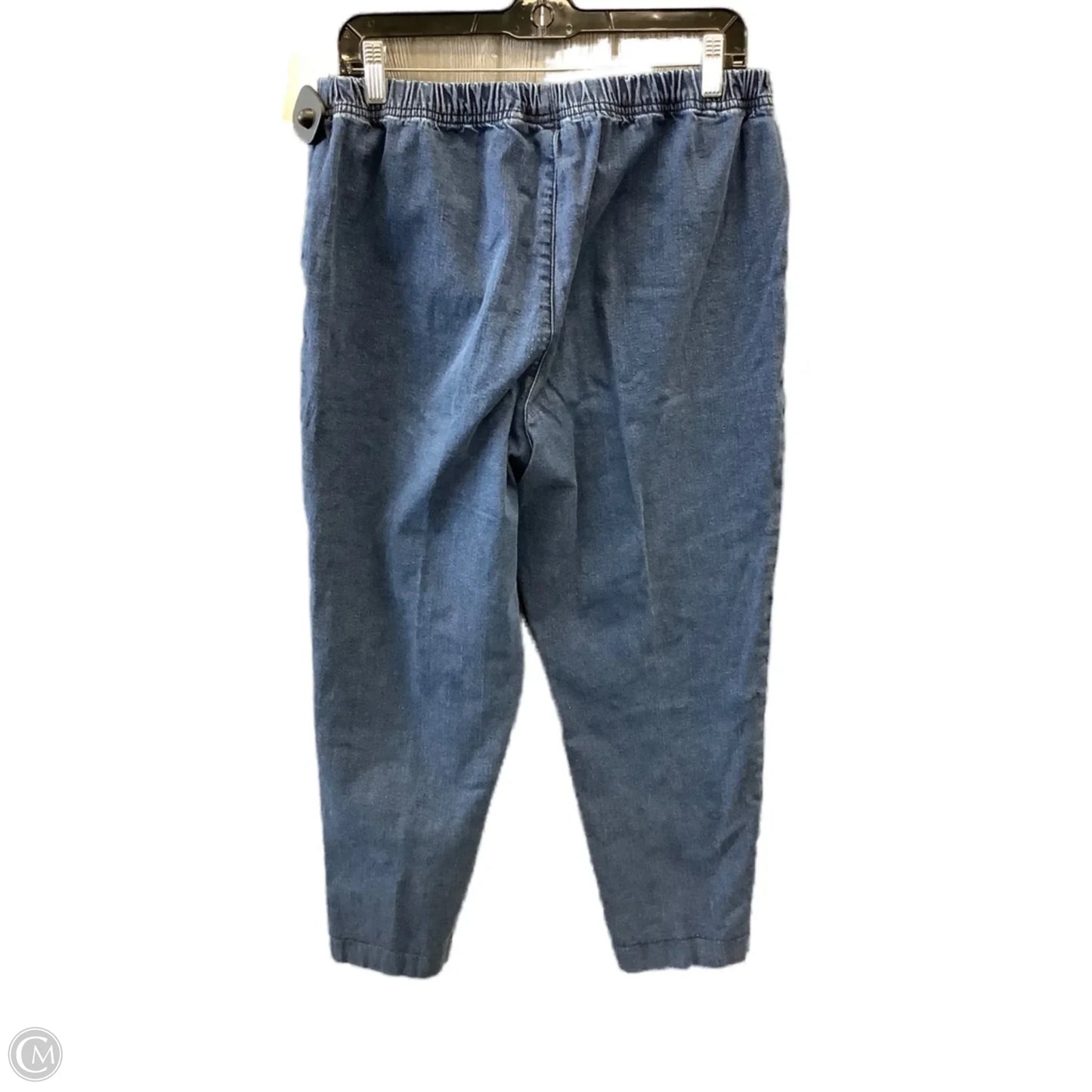 Jeans Skinny By Croft And Barrow In Blue Denim, Size: 12