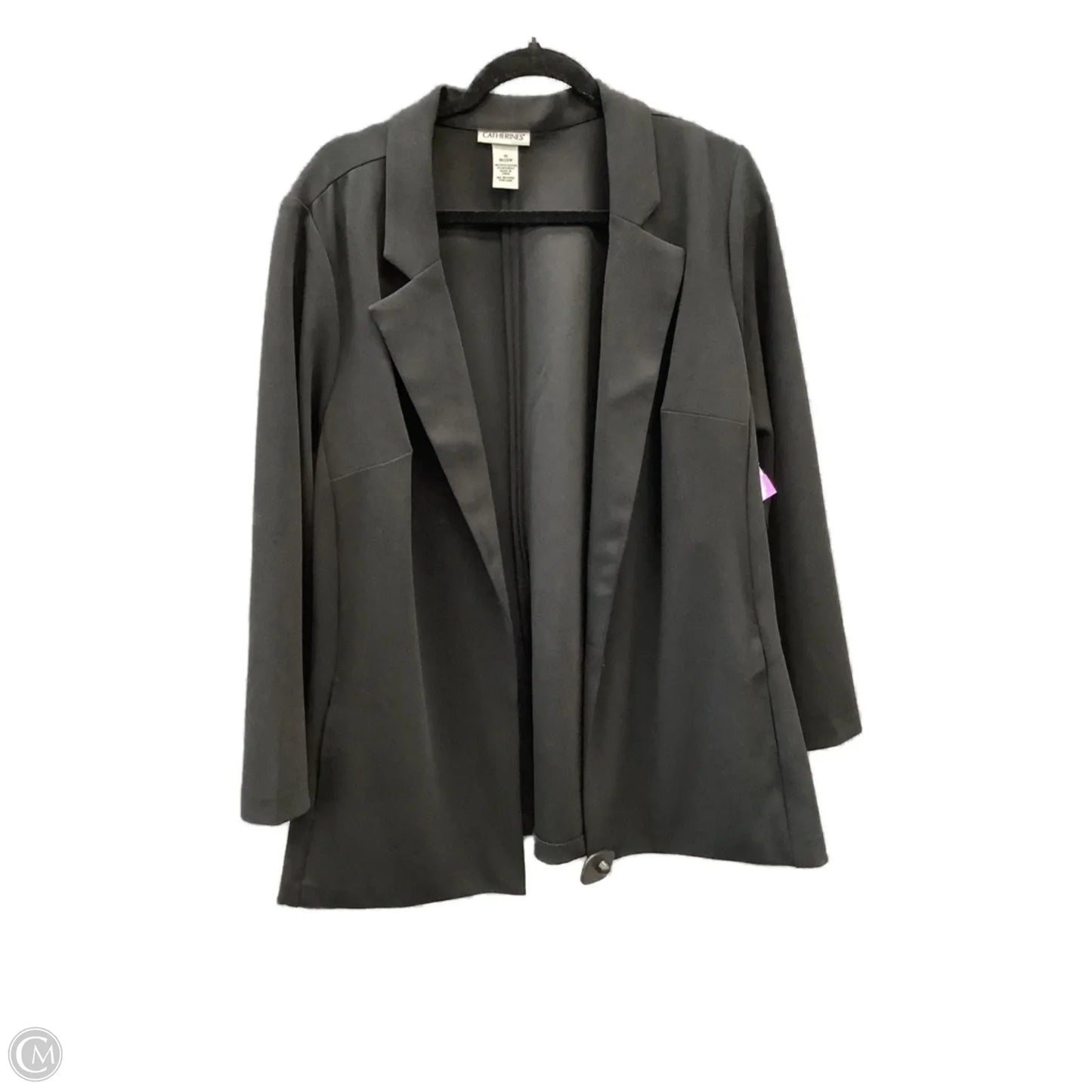 Blazer By Catherines In Black, Size: 1x