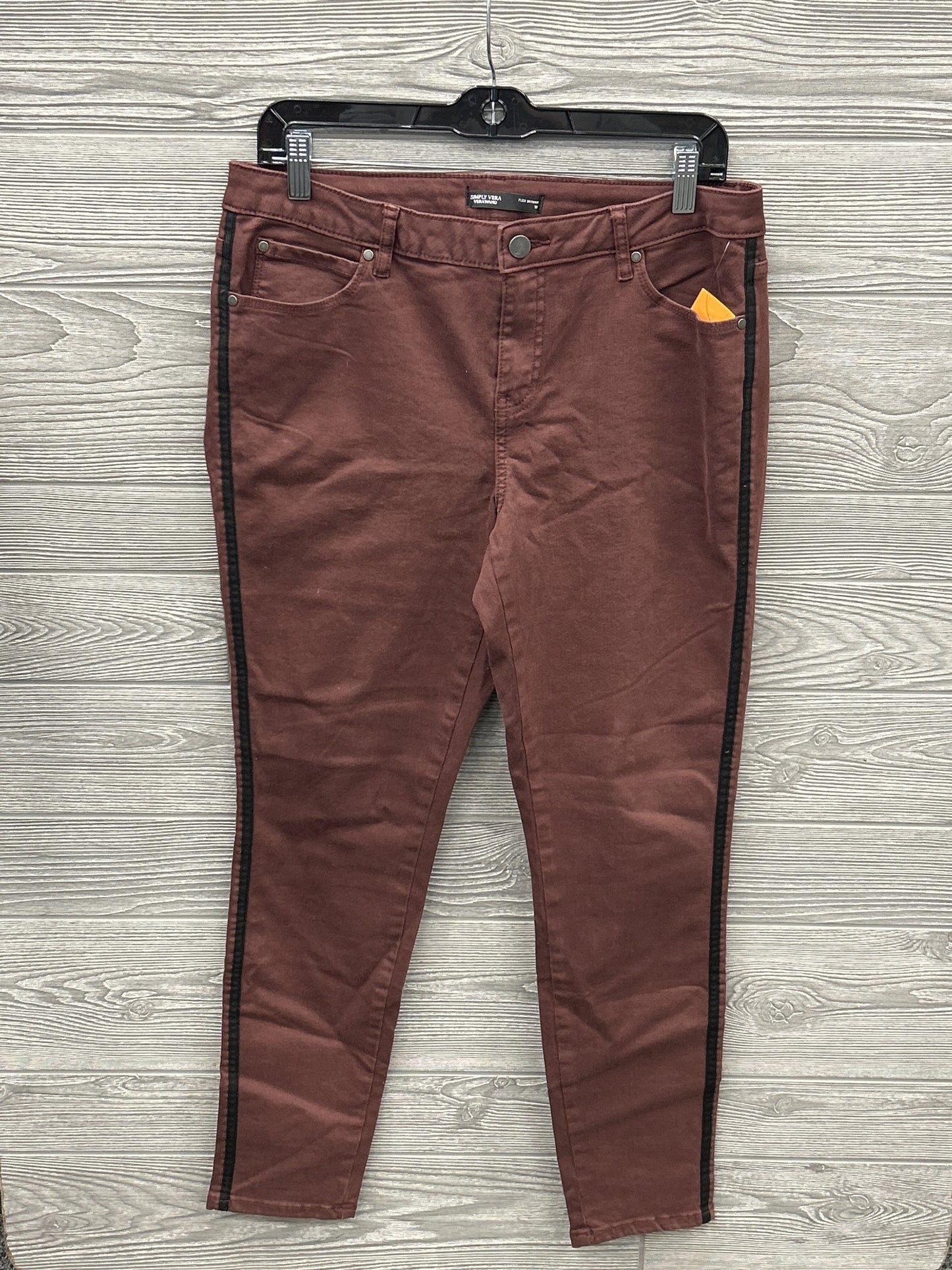 Jeans Skinny By Simply Vera Size: 10