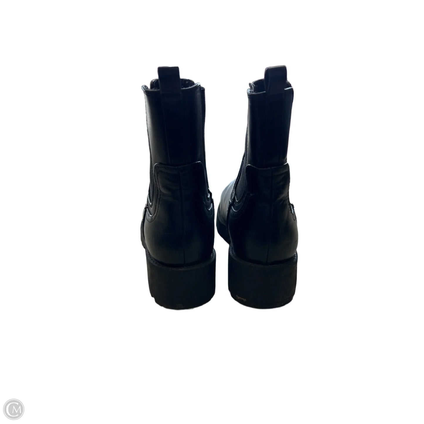 Boots Ankle Heels By Old Navy In Black, Size: 8