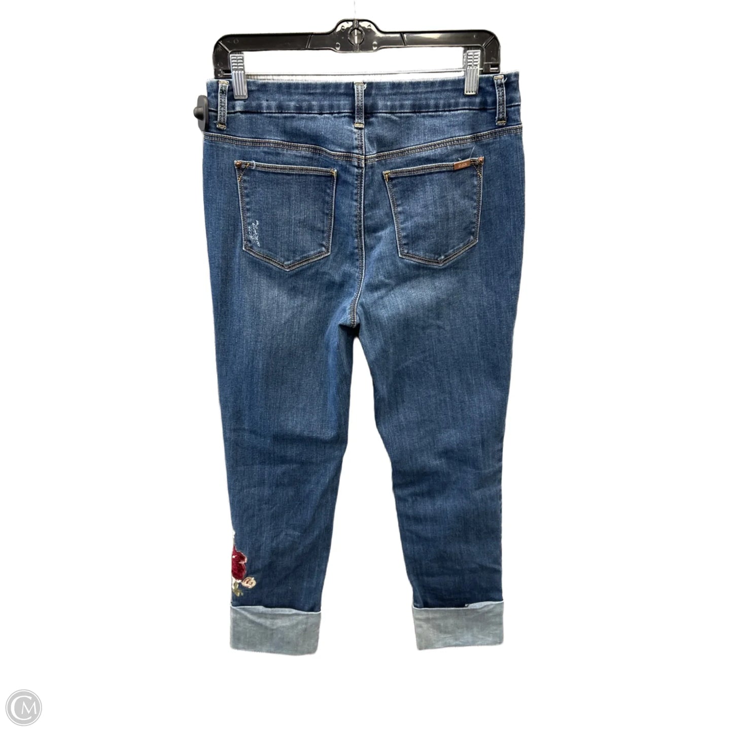 Jeans Skinny By Chicos In Blue Denim, Size: 0