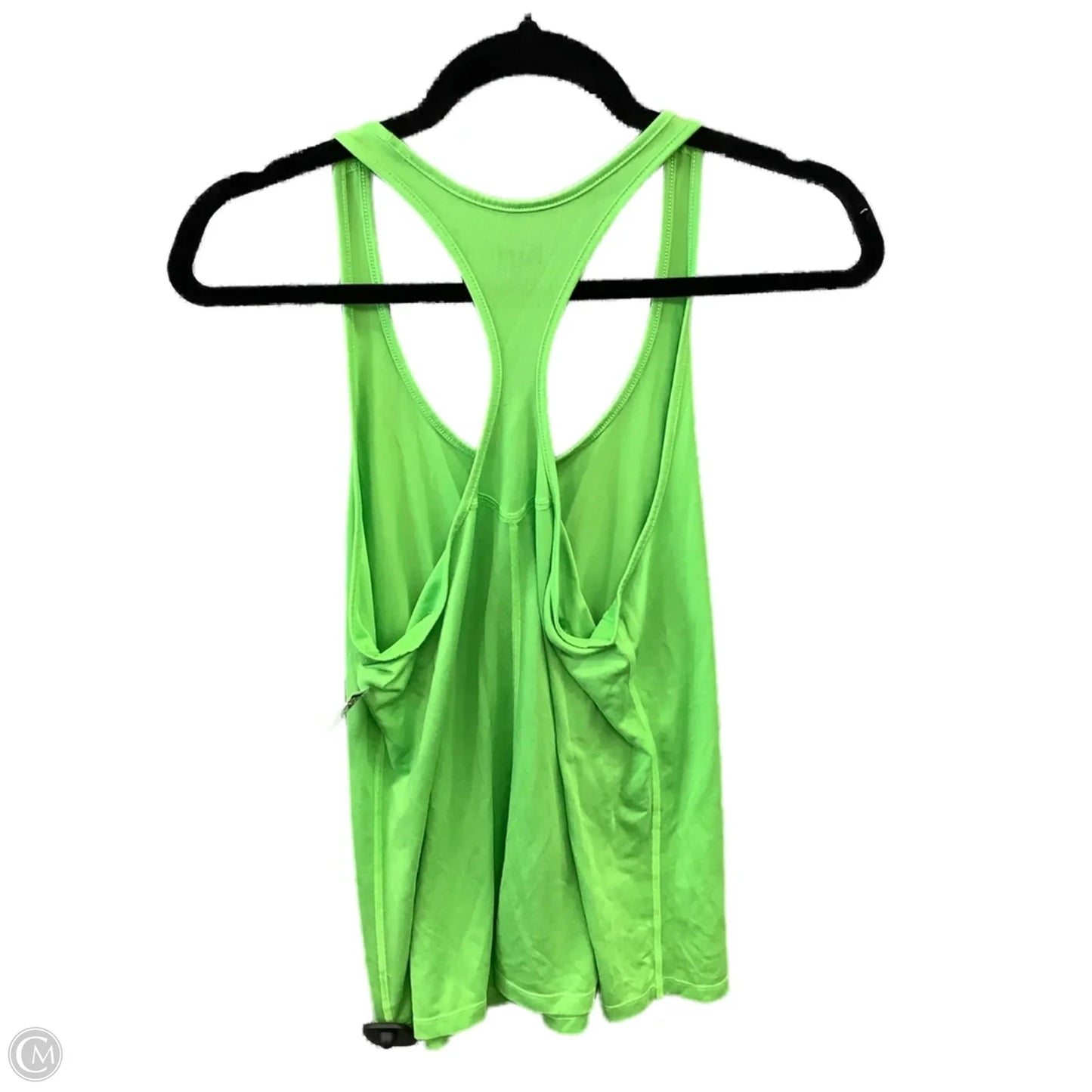 Athletic Tank Top By Nike Apparel In Green, Size: L