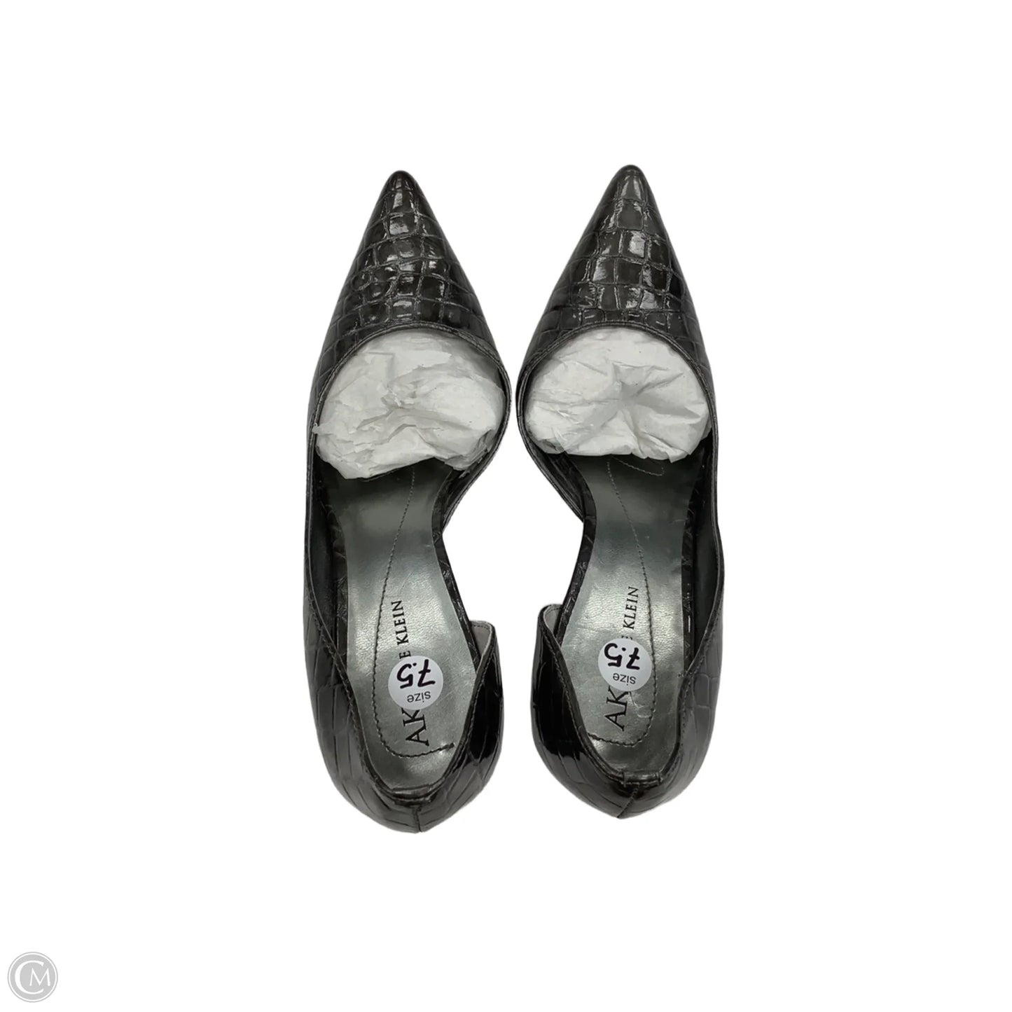 Shoes Heels Stiletto By Anne Klein In Grey, Size: 7.5