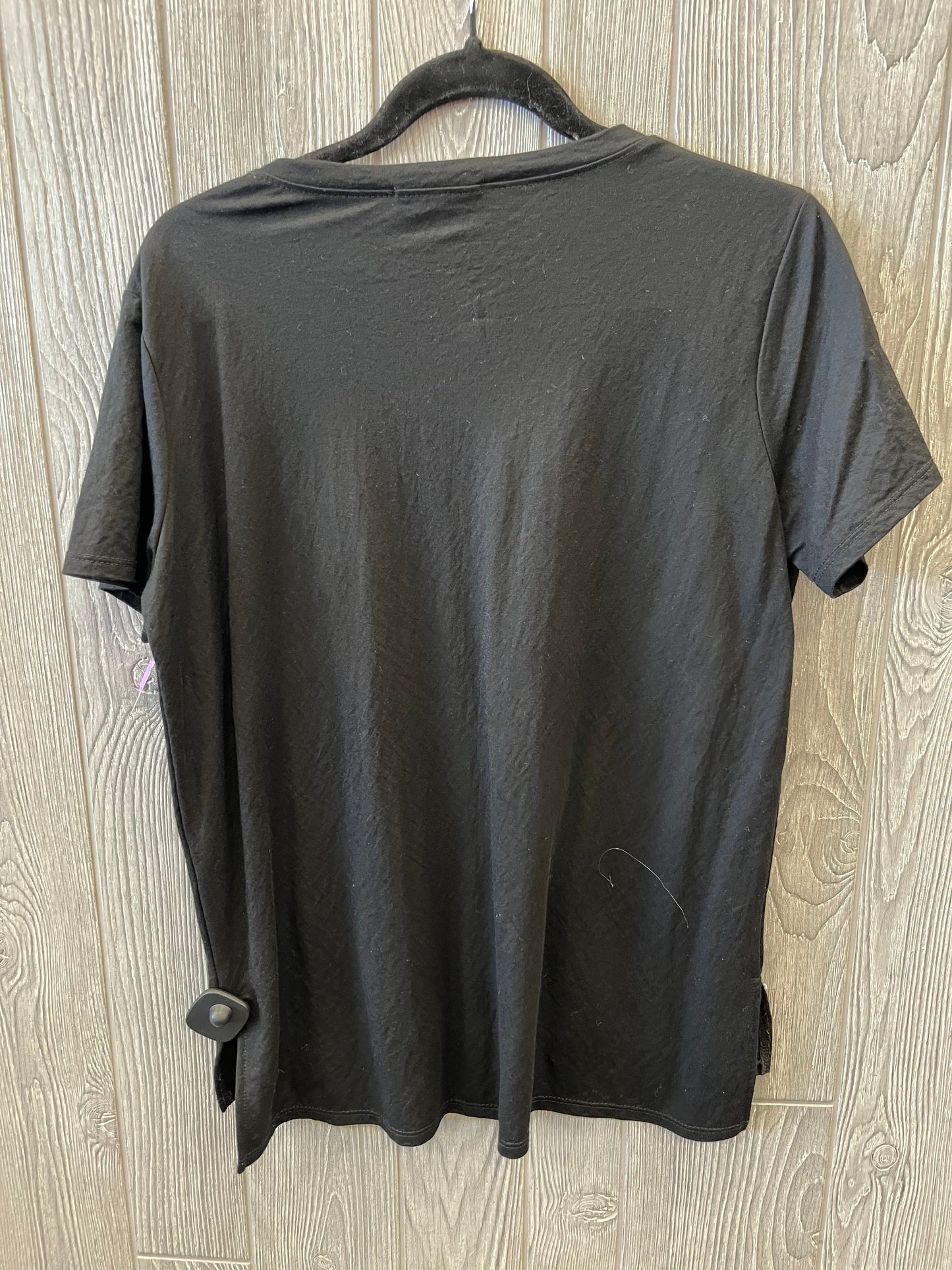 Black Top Short Sleeve Tres Bien, Size M