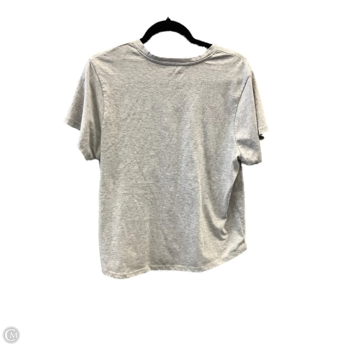 Top Short Sleeve By Clothes Mentor In Grey, Size: Xl