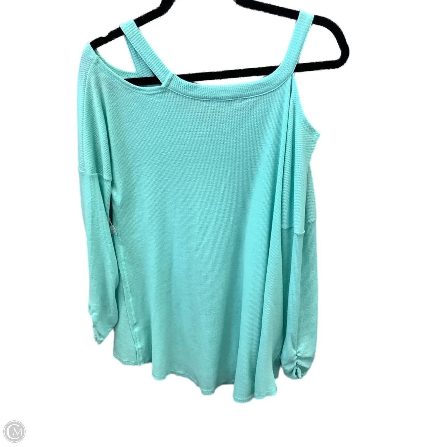 Top Long Sleeve By Umgee In Blue, Size: L