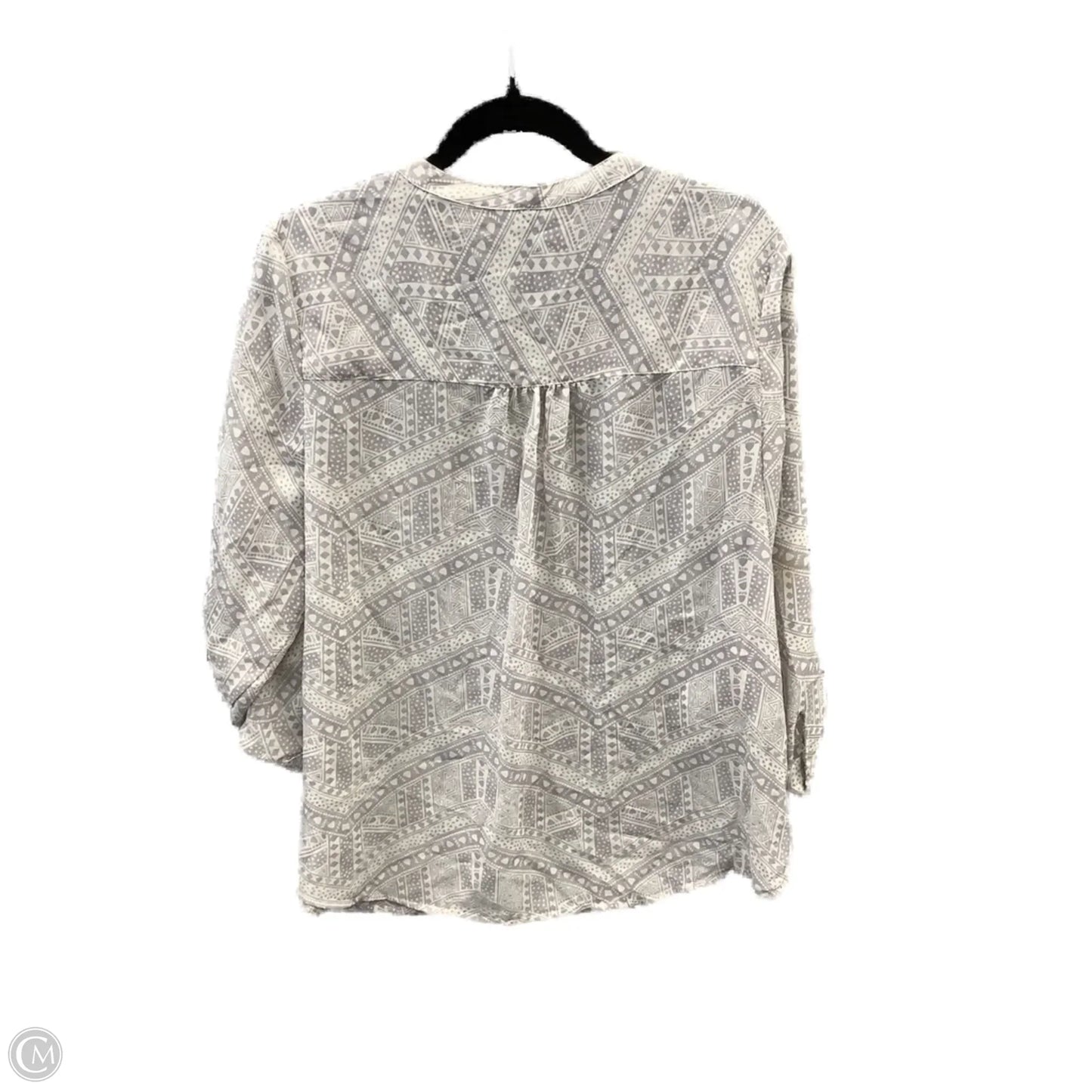 Top Long Sleeve By Maurices In Grey, Size: Xl