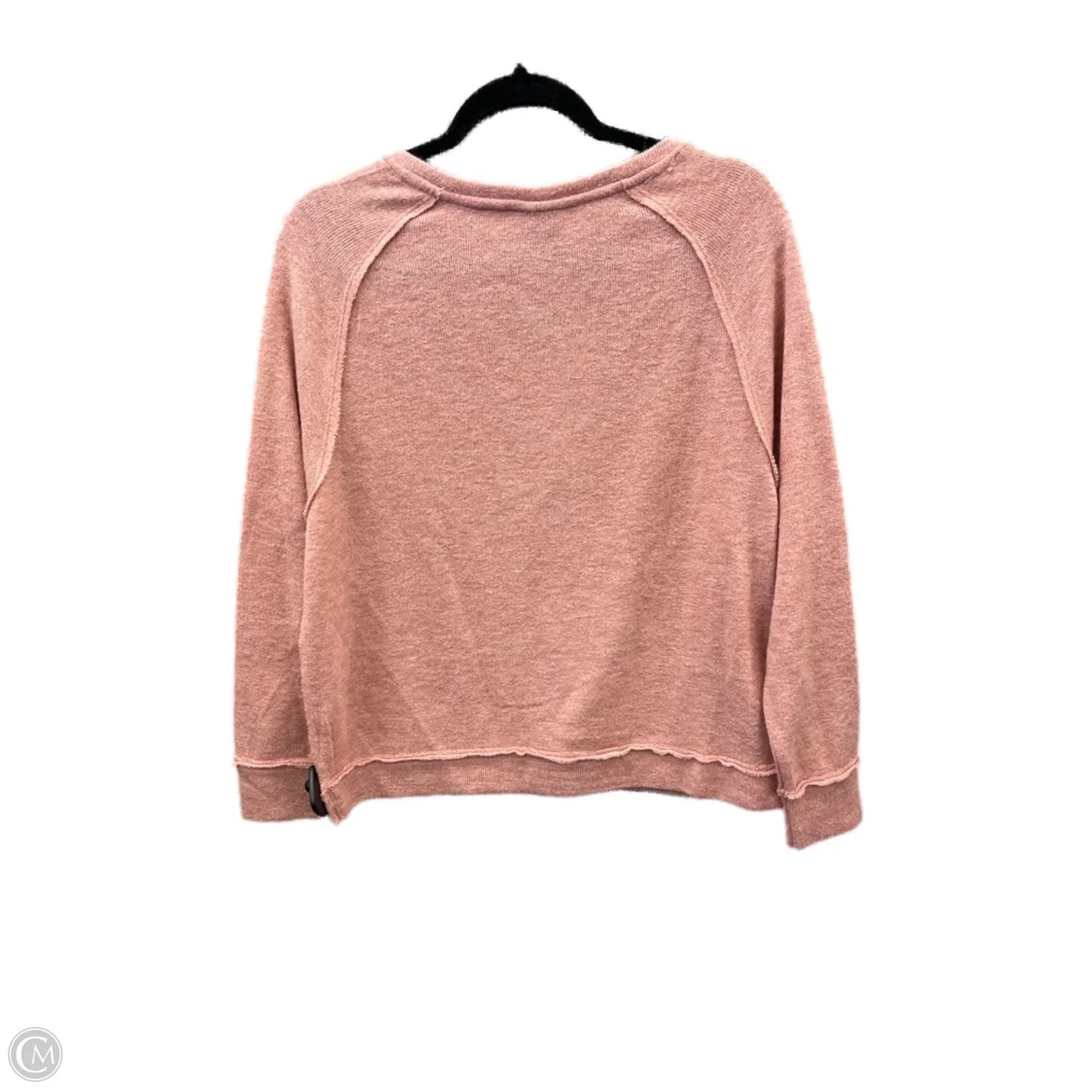 Top Long Sleeve By Ana In Pink, Size: S