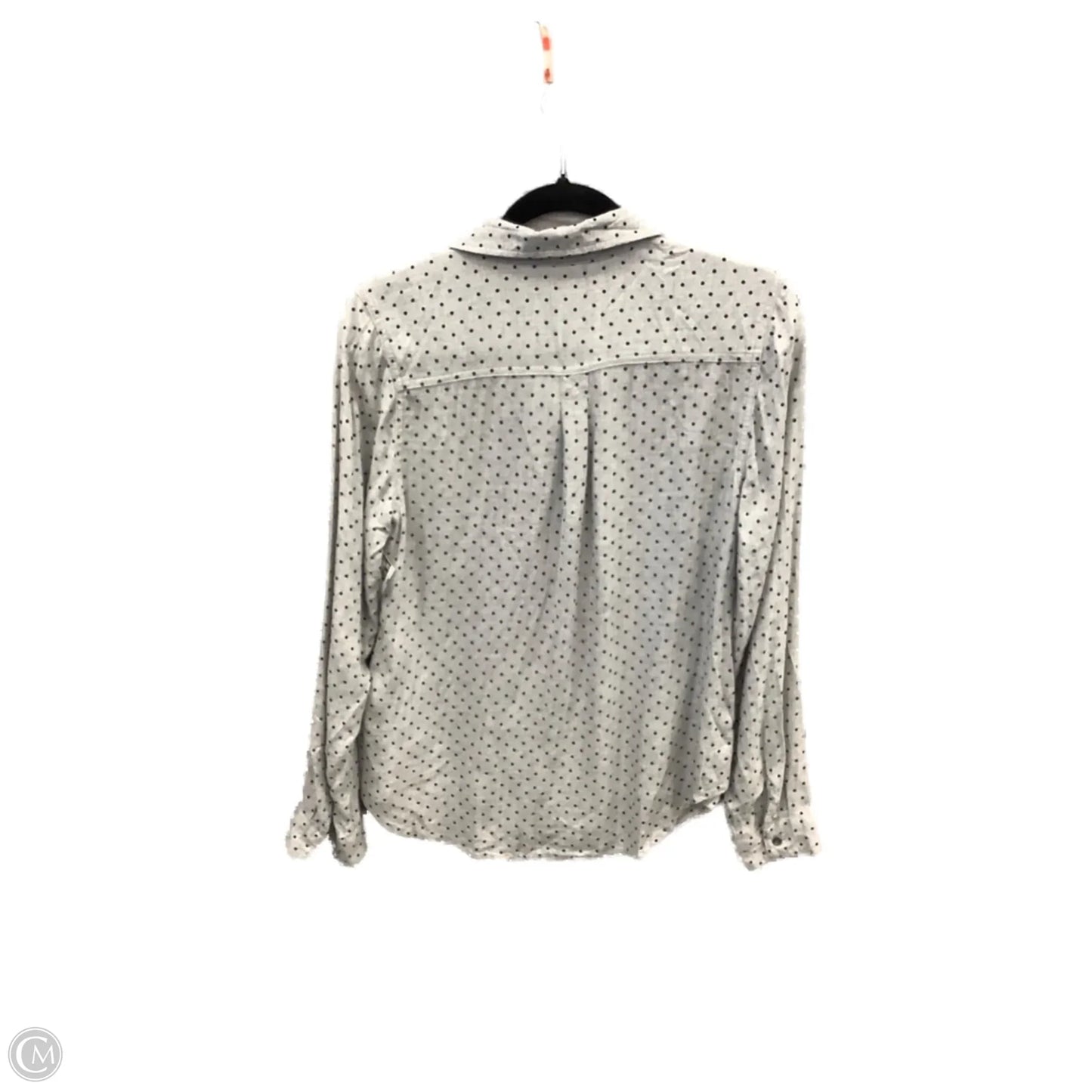 Top Long Sleeve By Maurices In Grey, Size: M