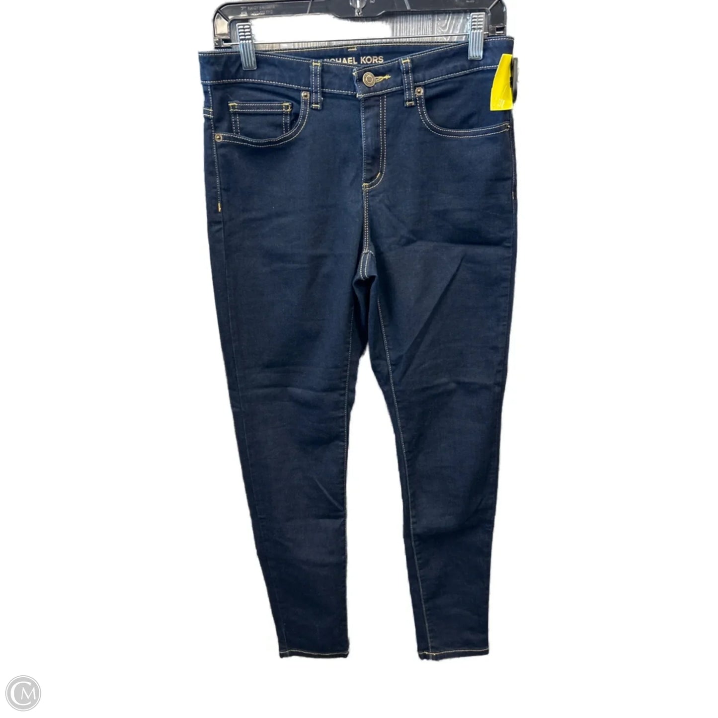 Jeans Skinny By Michael By Michael Kors In Blue Denim, Size: 6
