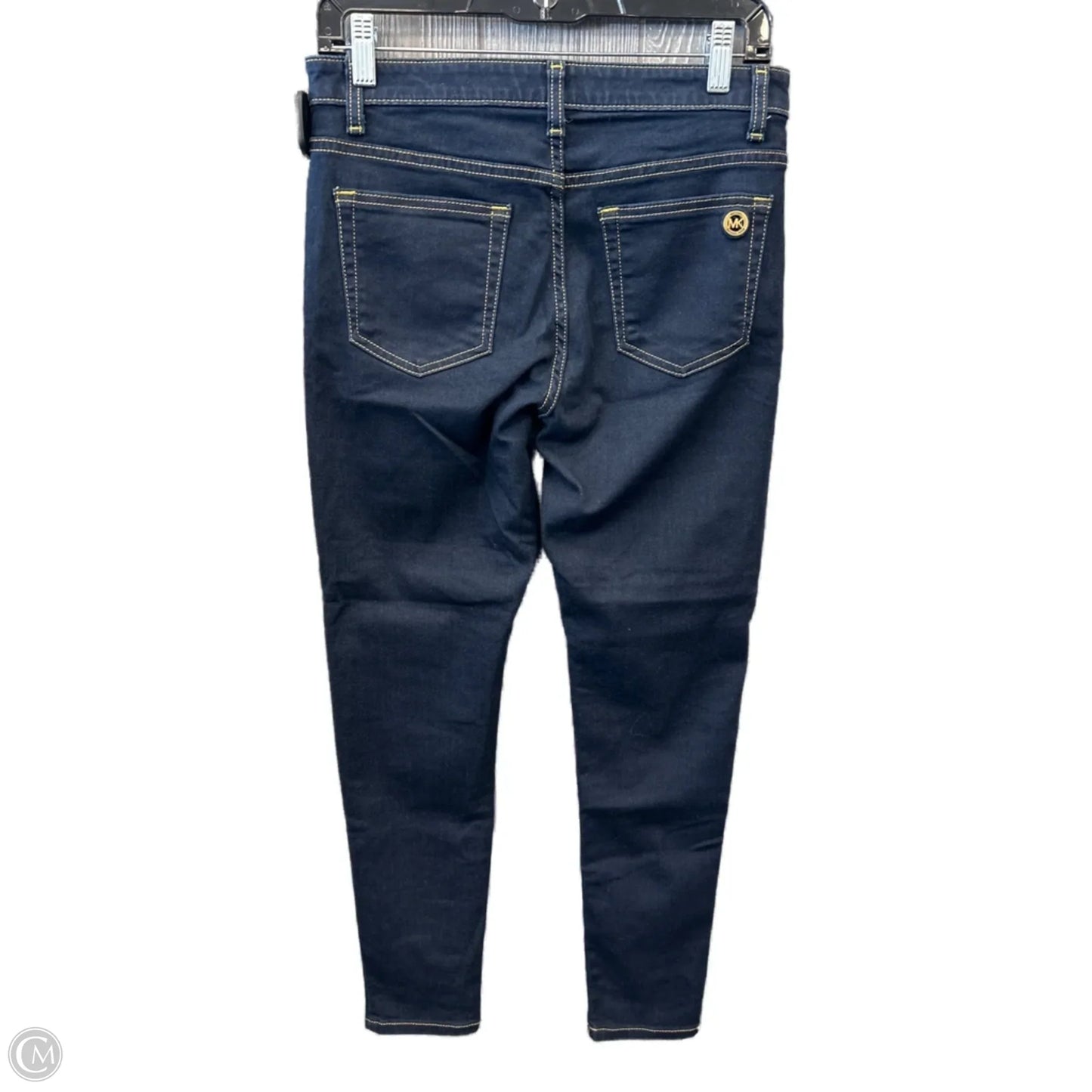 Jeans Skinny By Michael By Michael Kors In Blue Denim, Size: 6