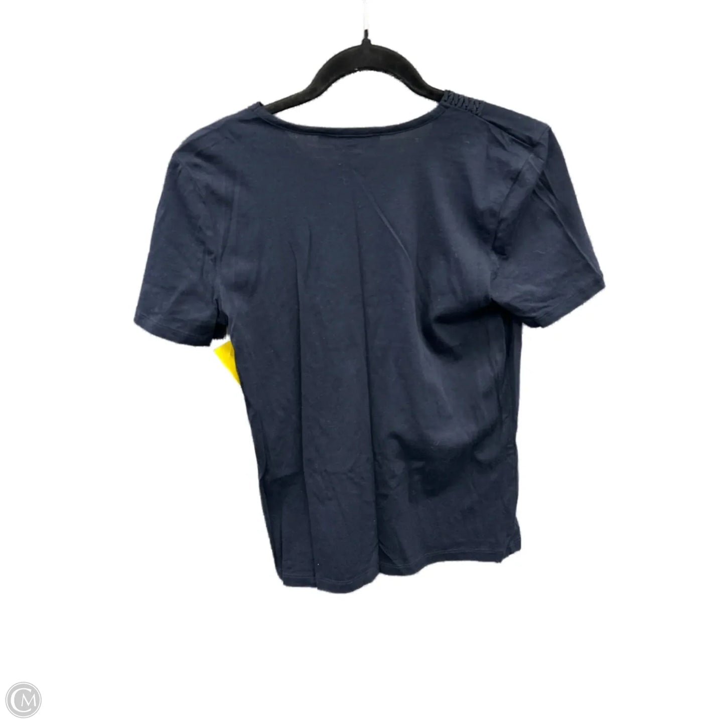 Top Short Sleeve By Tommy Hilfiger In Navy, Size: S