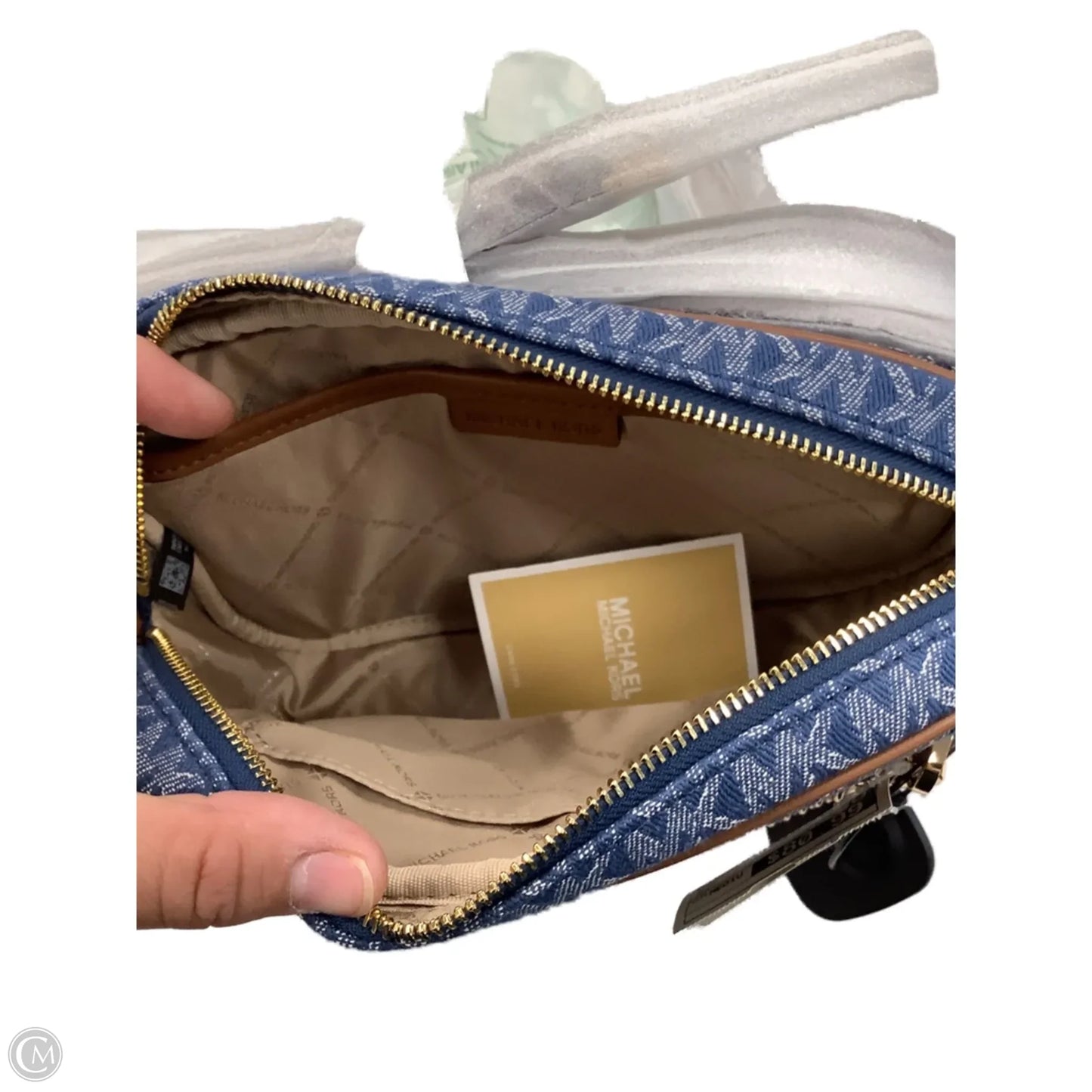 Crossbody Designer By Michael Kors, Size: Medium