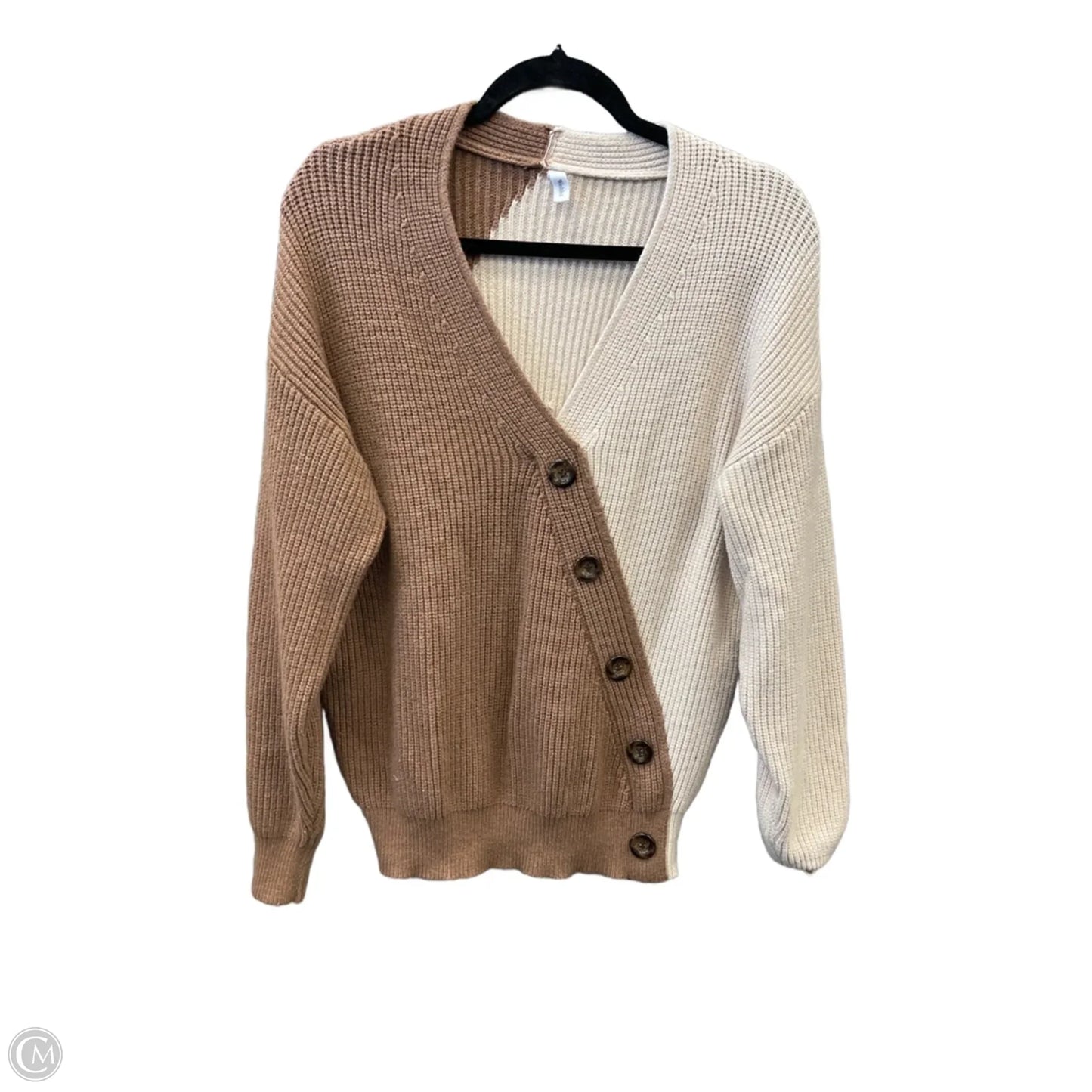 Sweater Cardigan By Wishlist In Brown, Size: S