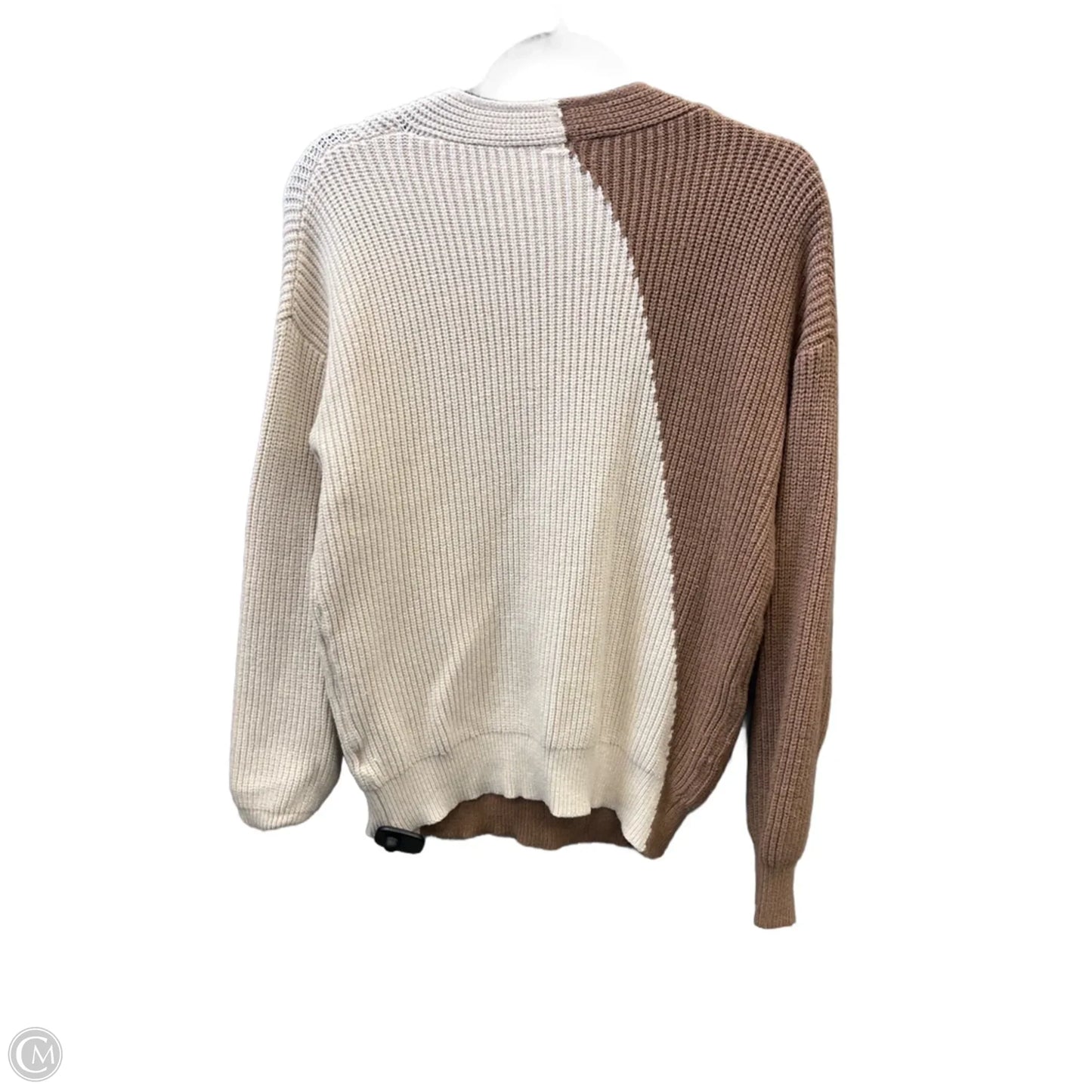 Sweater Cardigan By Wishlist In Brown, Size: S