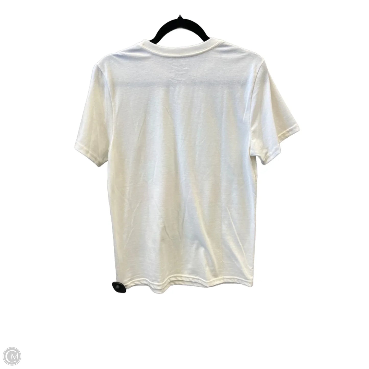 Top Short Sleeve By Clothes Mentor In Cream, Size: S