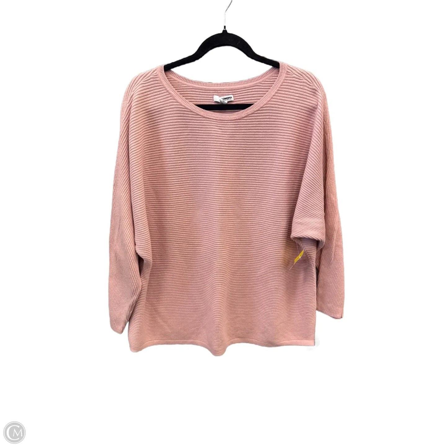 Top Long Sleeve By Sonoma In Pink, Size: 1x