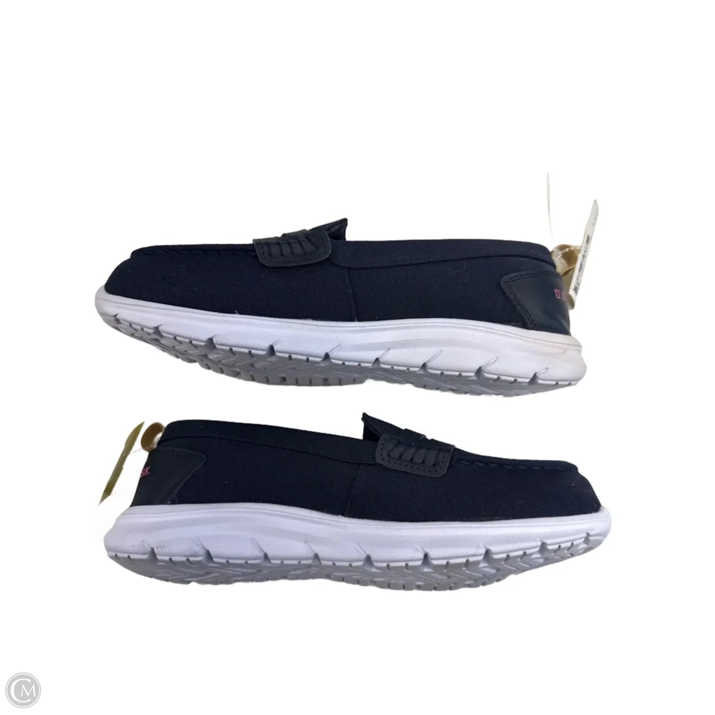 Shoes Flats By Us Polo Assoc In Blue, Size: 7.5