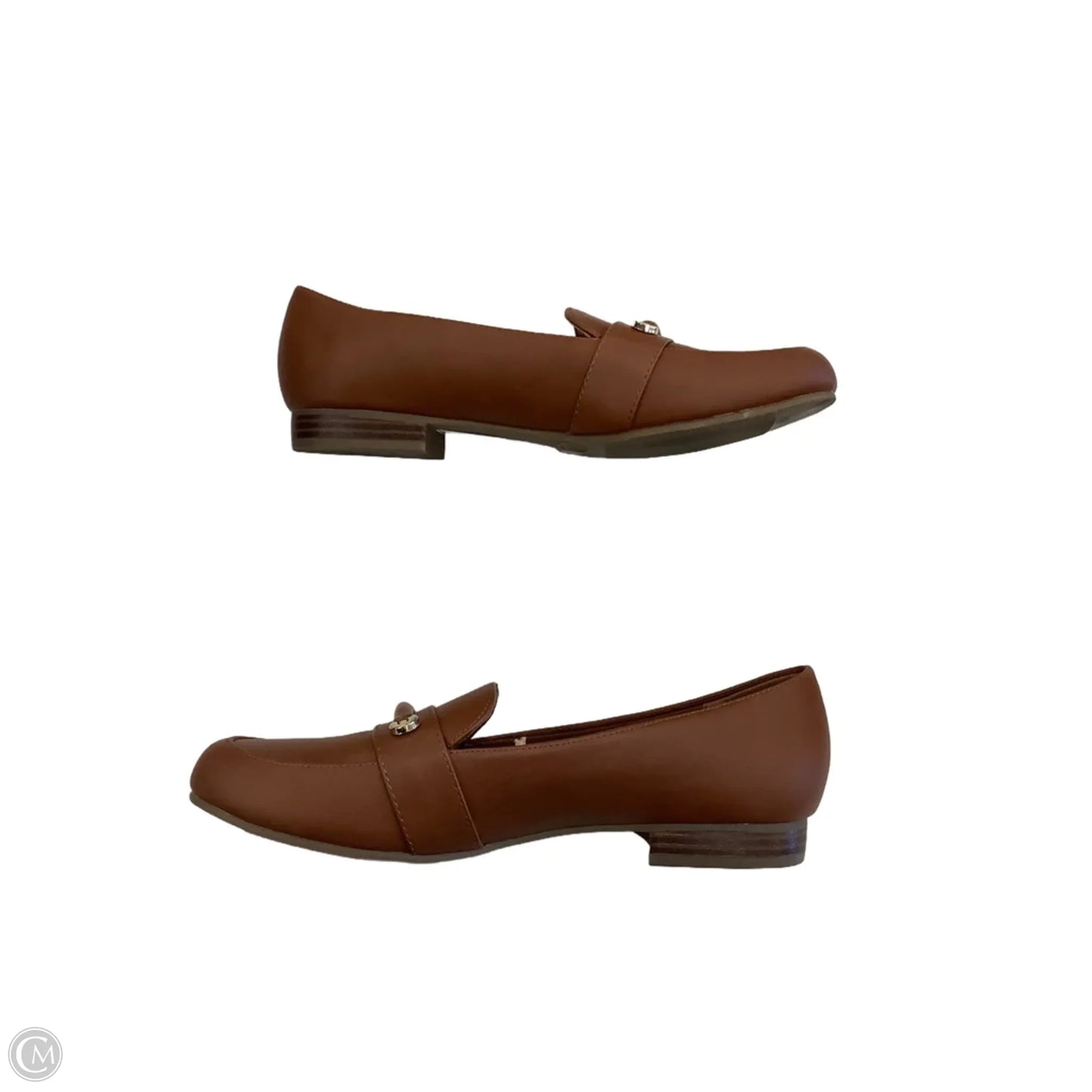 Shoes Flats By Liz Claiborne In Brown, Size: 7.5