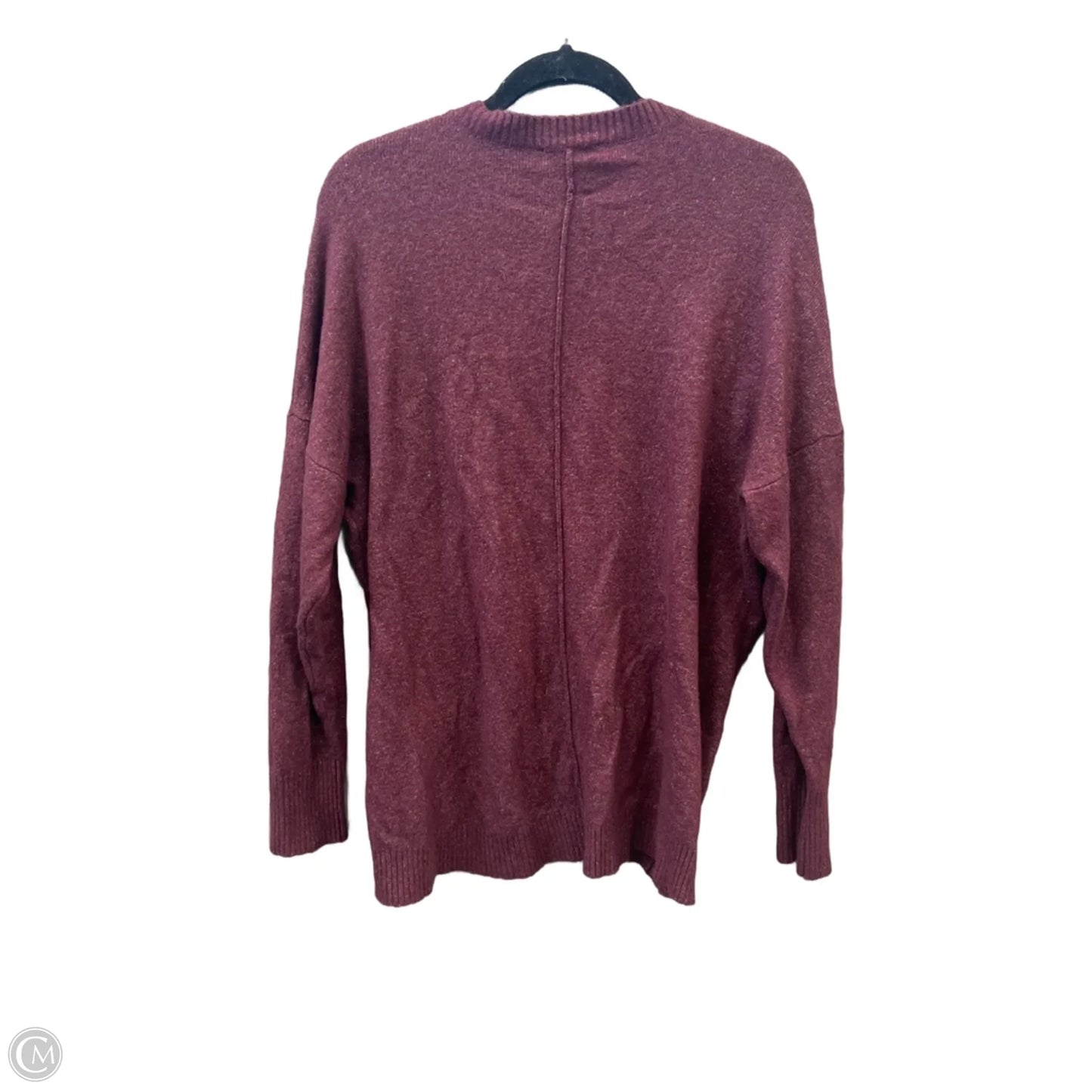 Top Long Sleeve By Express In Red, Size: M