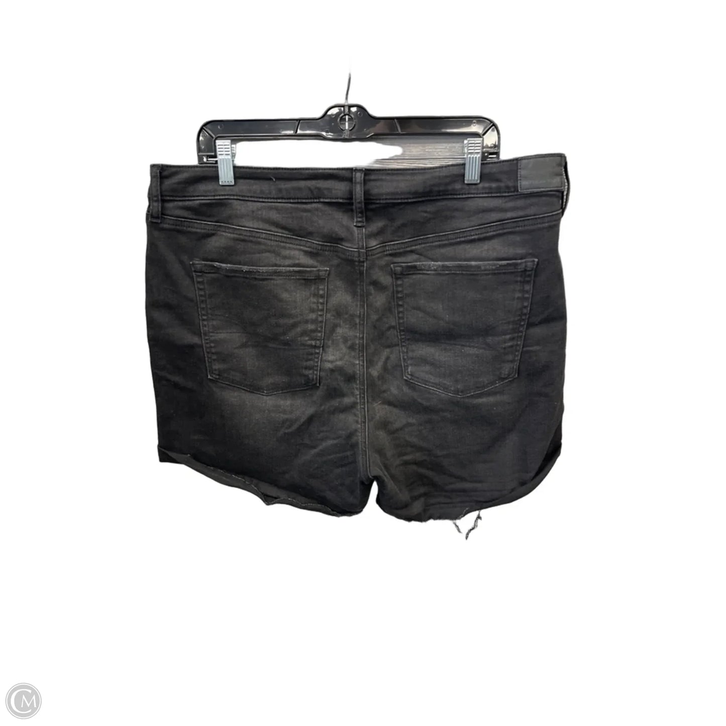 Shorts By American Eagle In Black Denim, Size: 20