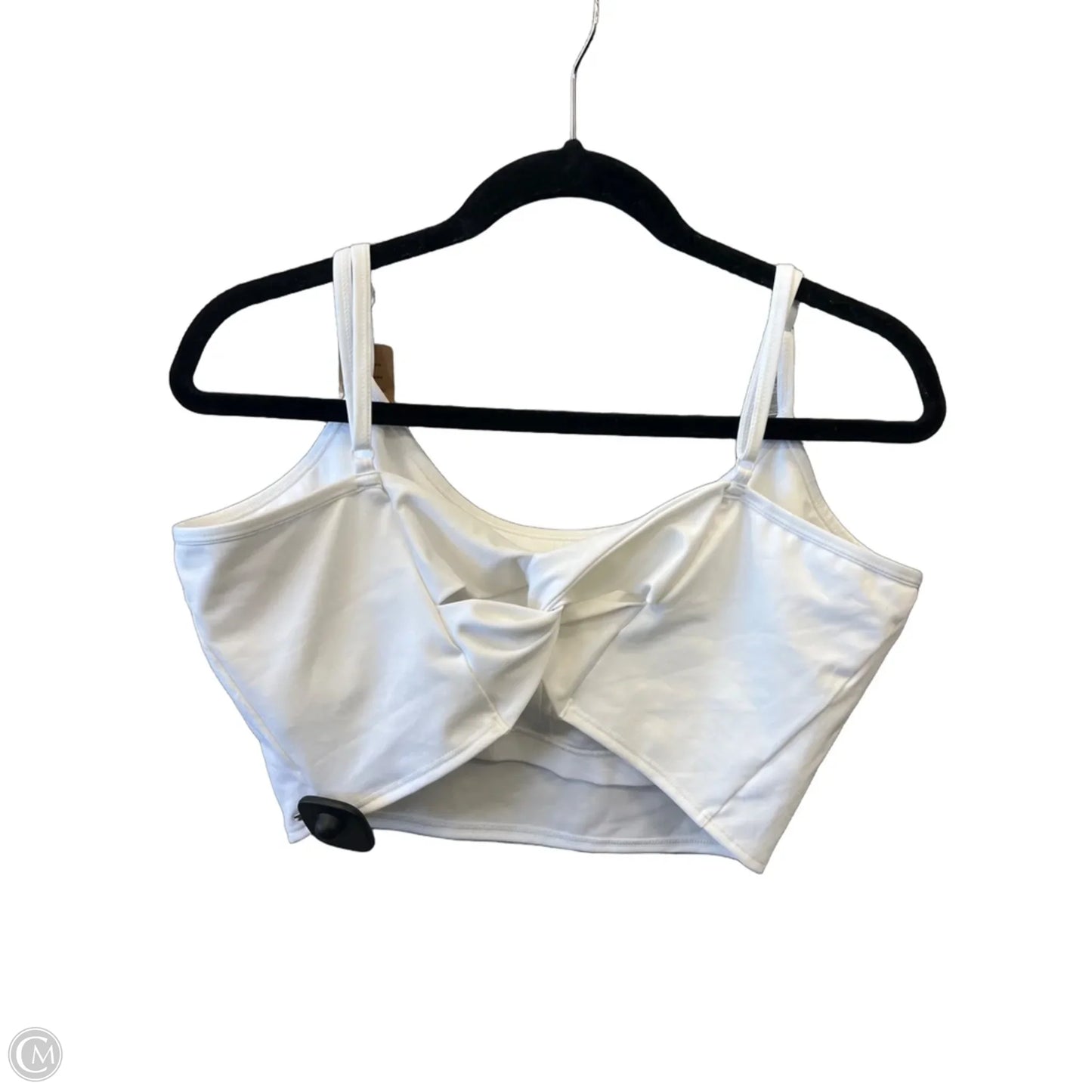 Athletic Bra By Pink In White, Size: Xxl
